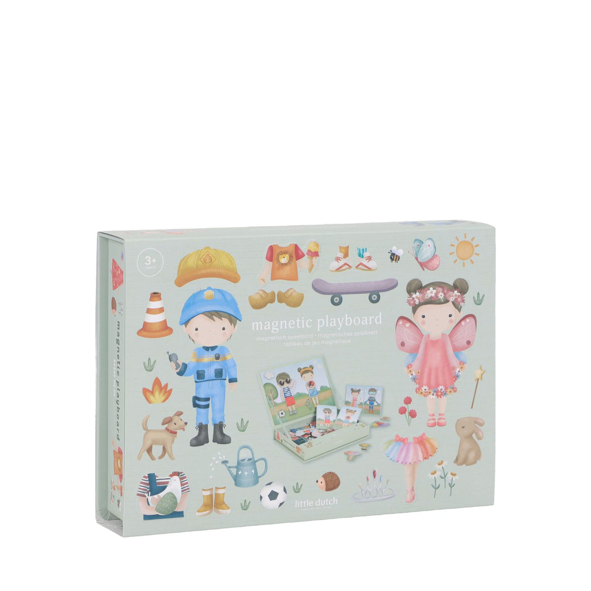 Magnetic Play Board - Jim and Rosa Dress-up