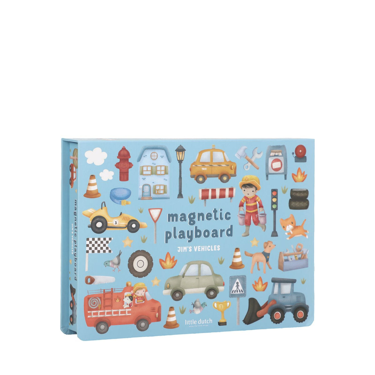 Magnetic Play Board - Jims Vehicles