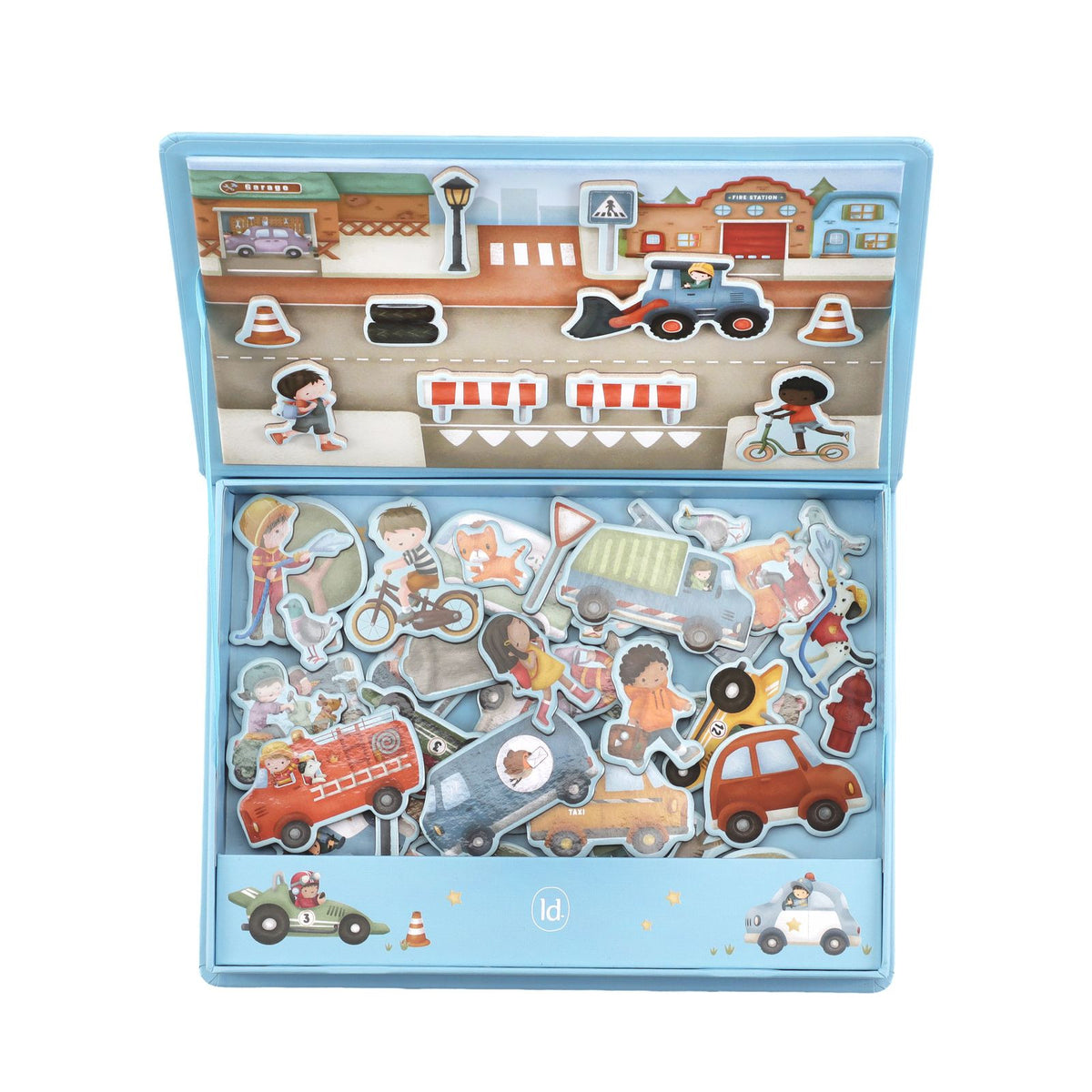 Magnetic Play Board - Jims Vehicles