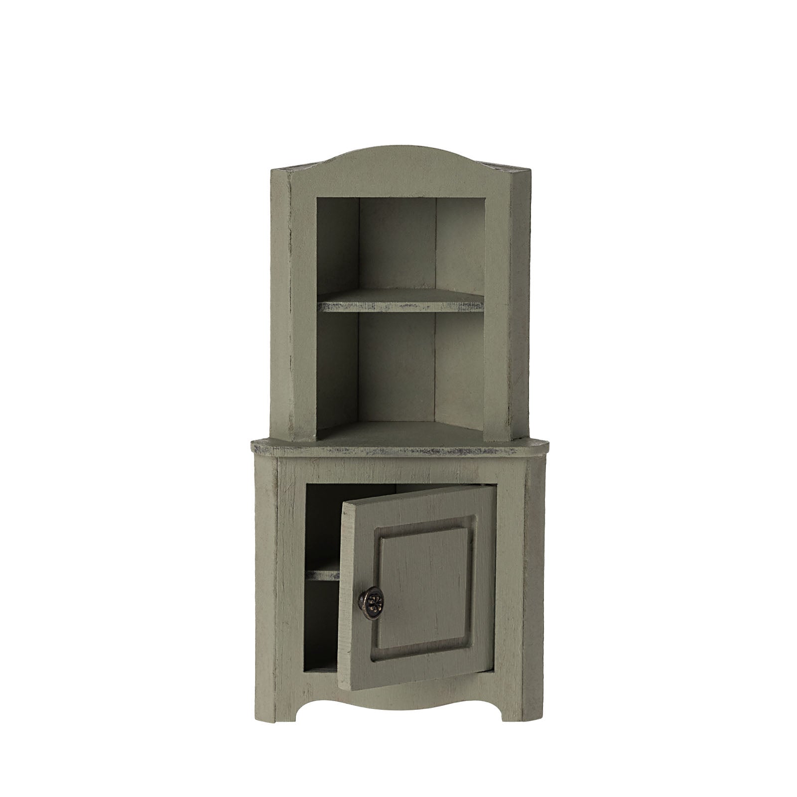 Mouse Corner Cabinet - Light Green