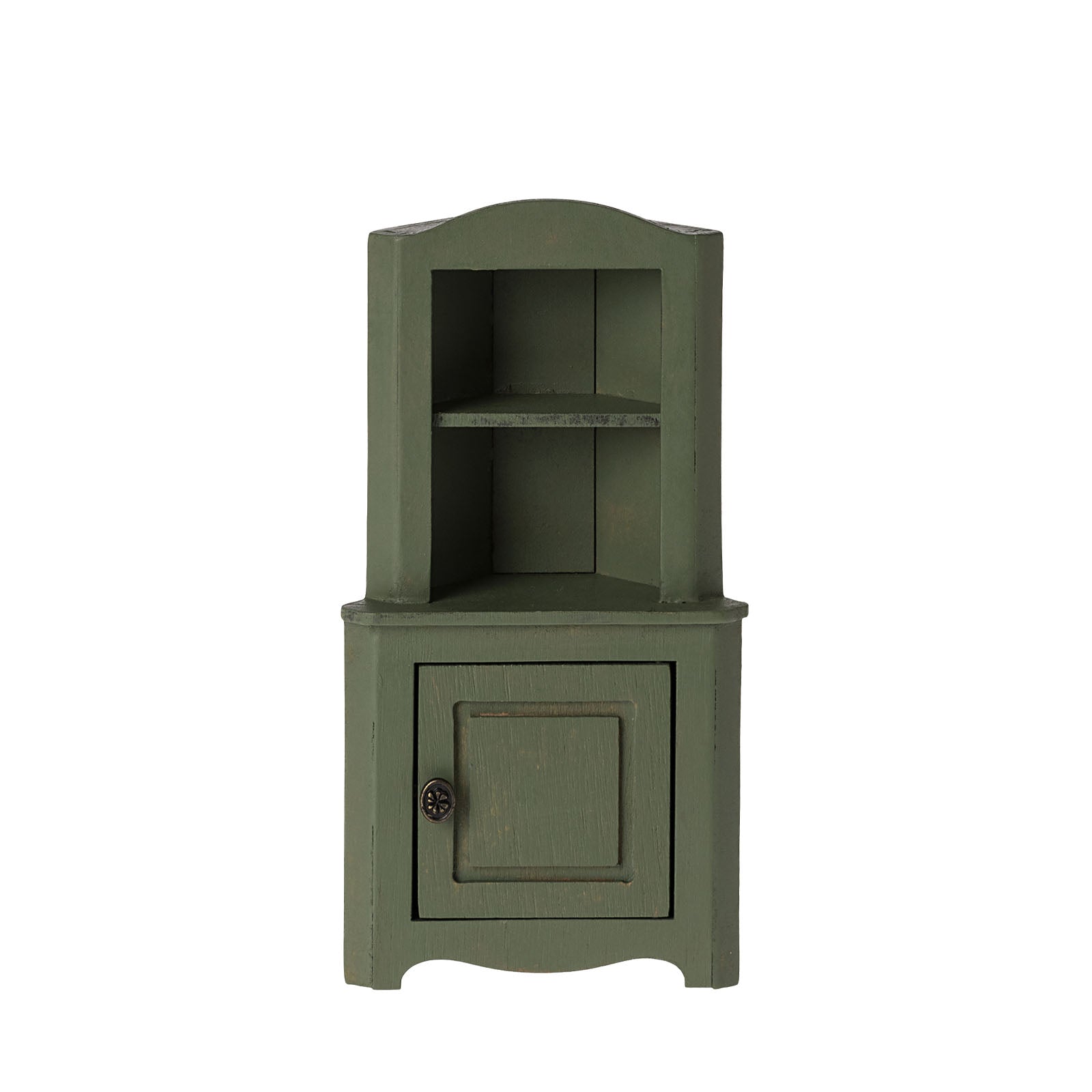 Mouse Corner Cabinet - Dark Green