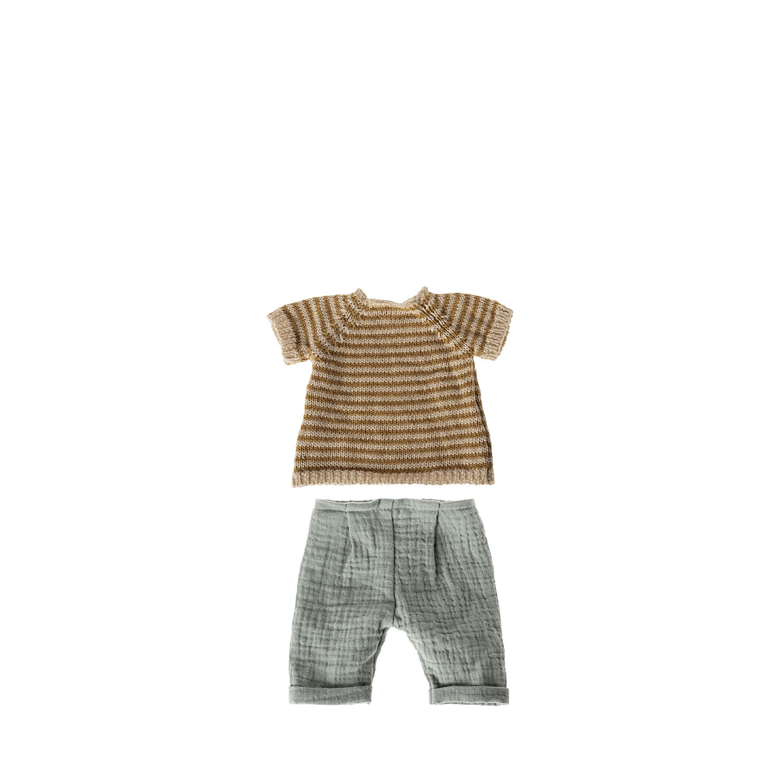 Classic Rabbit Size 3 - Knitted Shirt and Pants