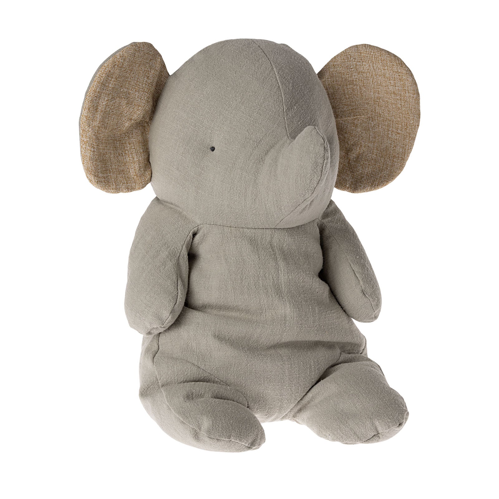 Maileg Elephant Soft, Medium - Iron Grey