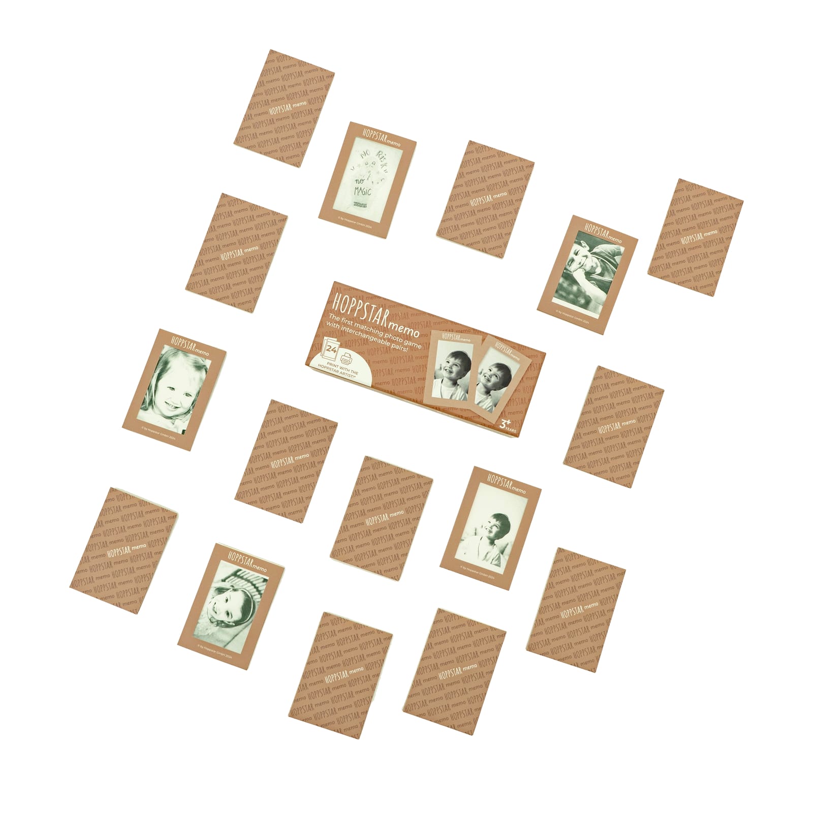6 Paper Rolls Refills - White Memo Pack