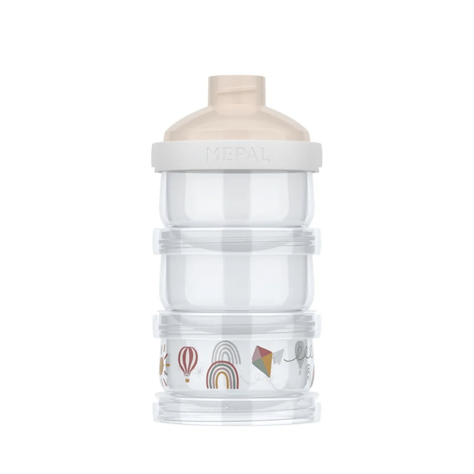 Milk Powder 3 Piece Tower - Sunshine and Rainbows