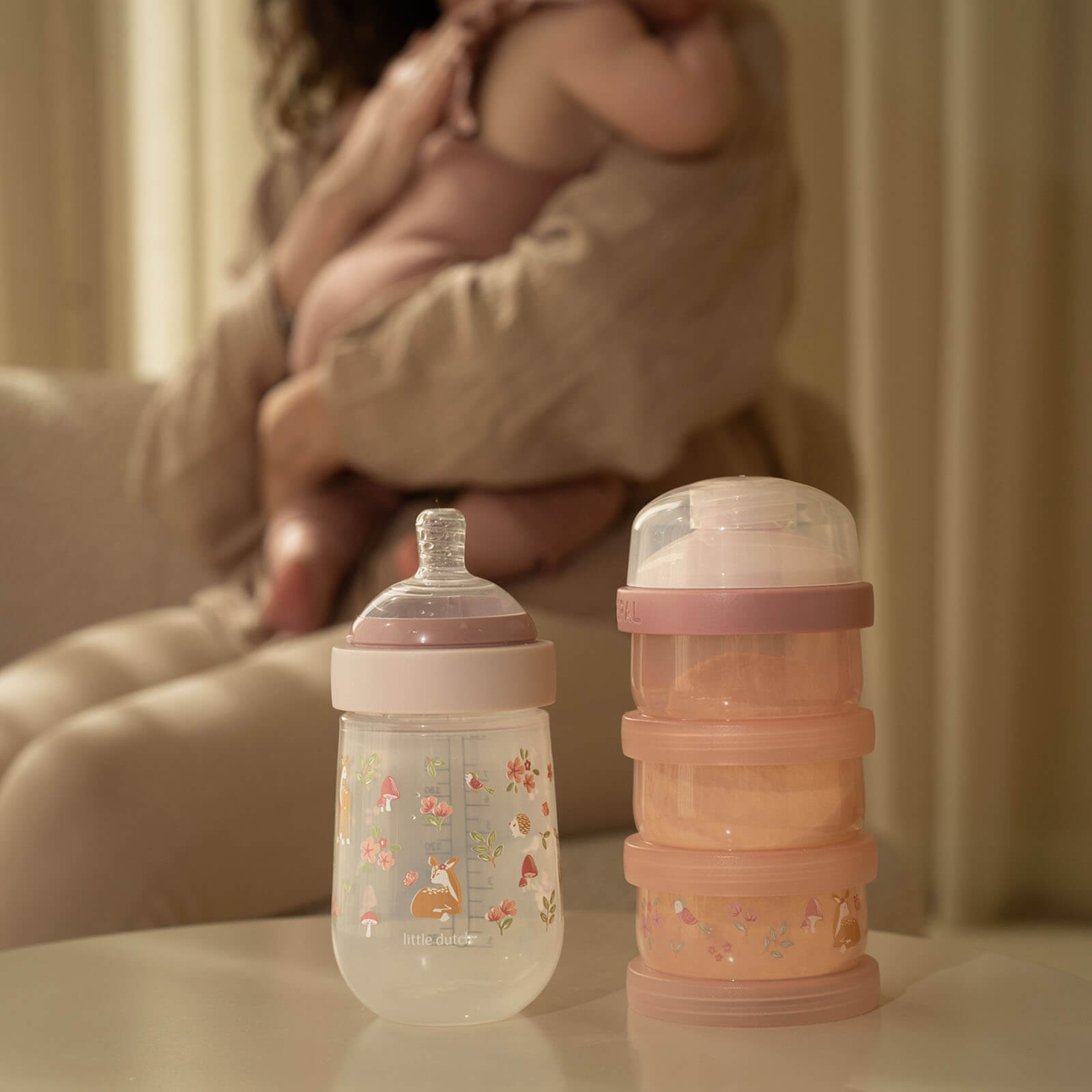 Milk Powder 3 Piece Tower - Fairy Garden