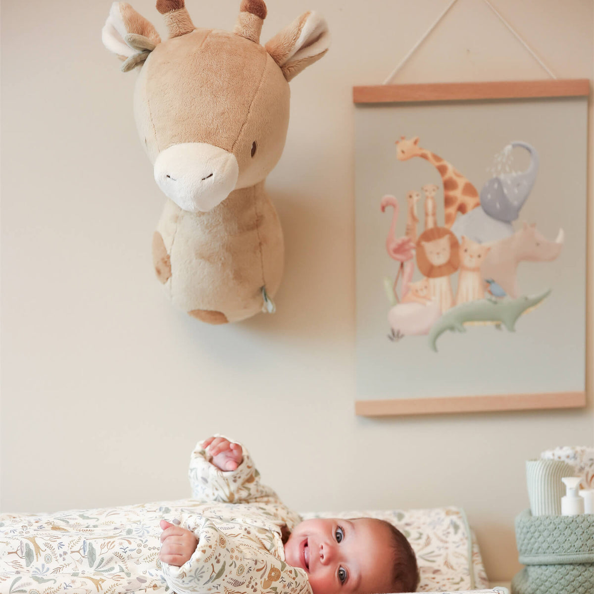Wall Decoration Animal Head - Giraffe