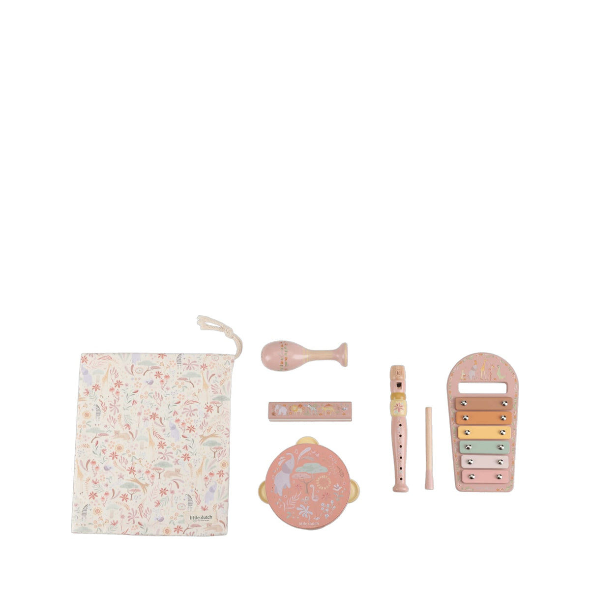 Music Set - Pink - Safari Friends