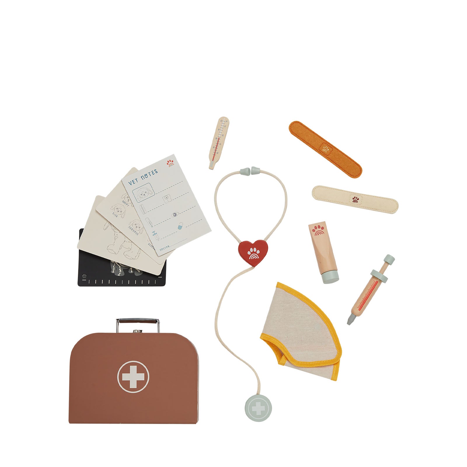Dinkum Dog Vet Set - Clay