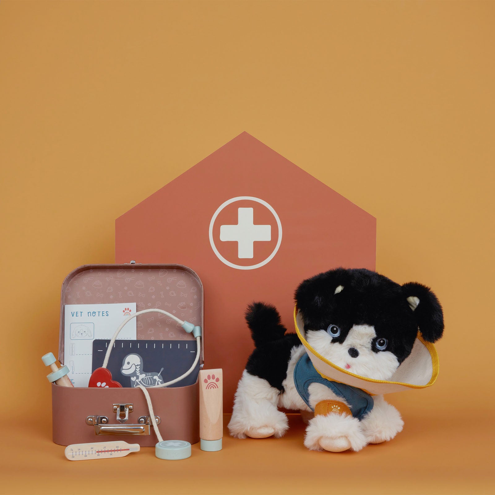 Dinkum Dog Vet Set - Clay