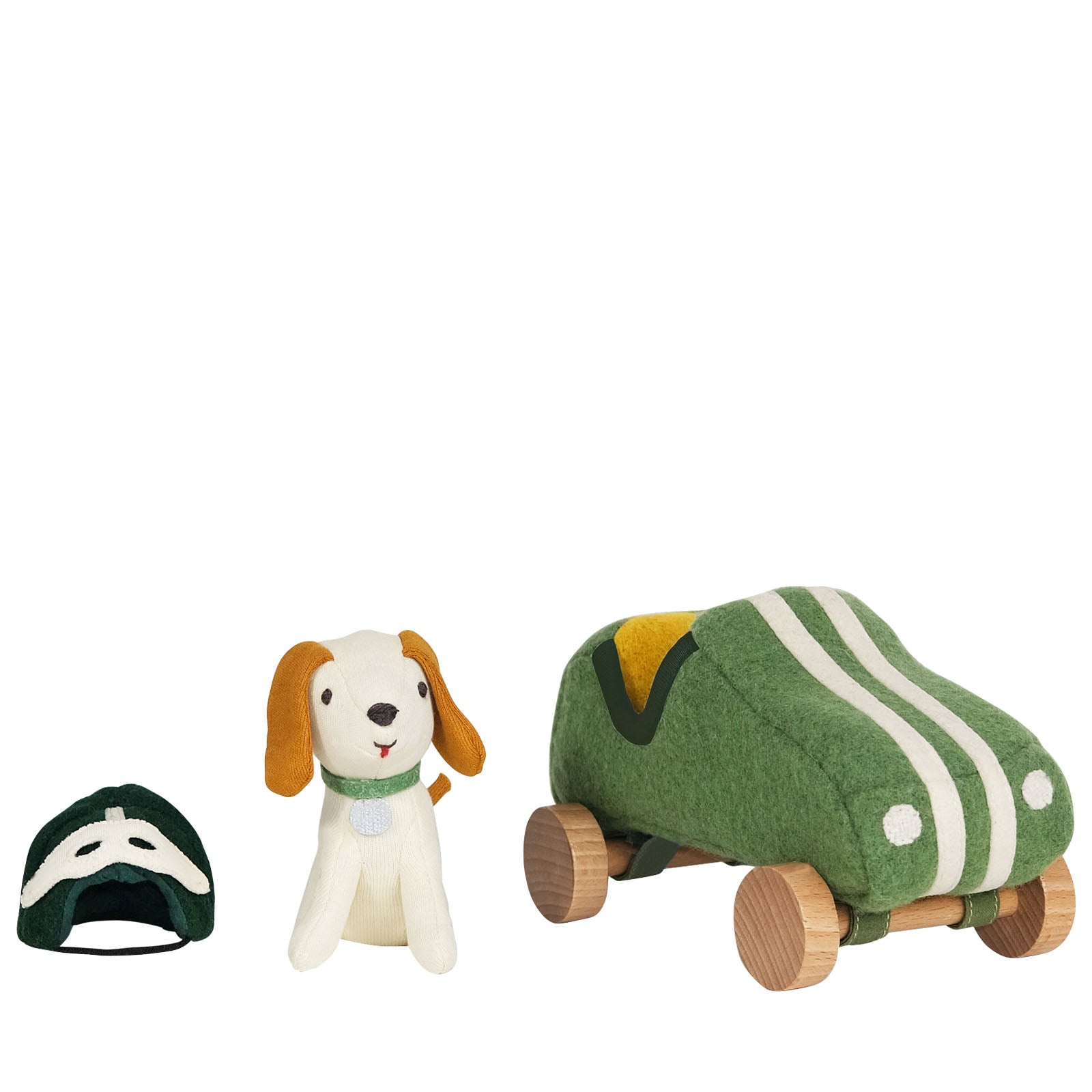 Holdie Dog-Go Racer Boy - Green