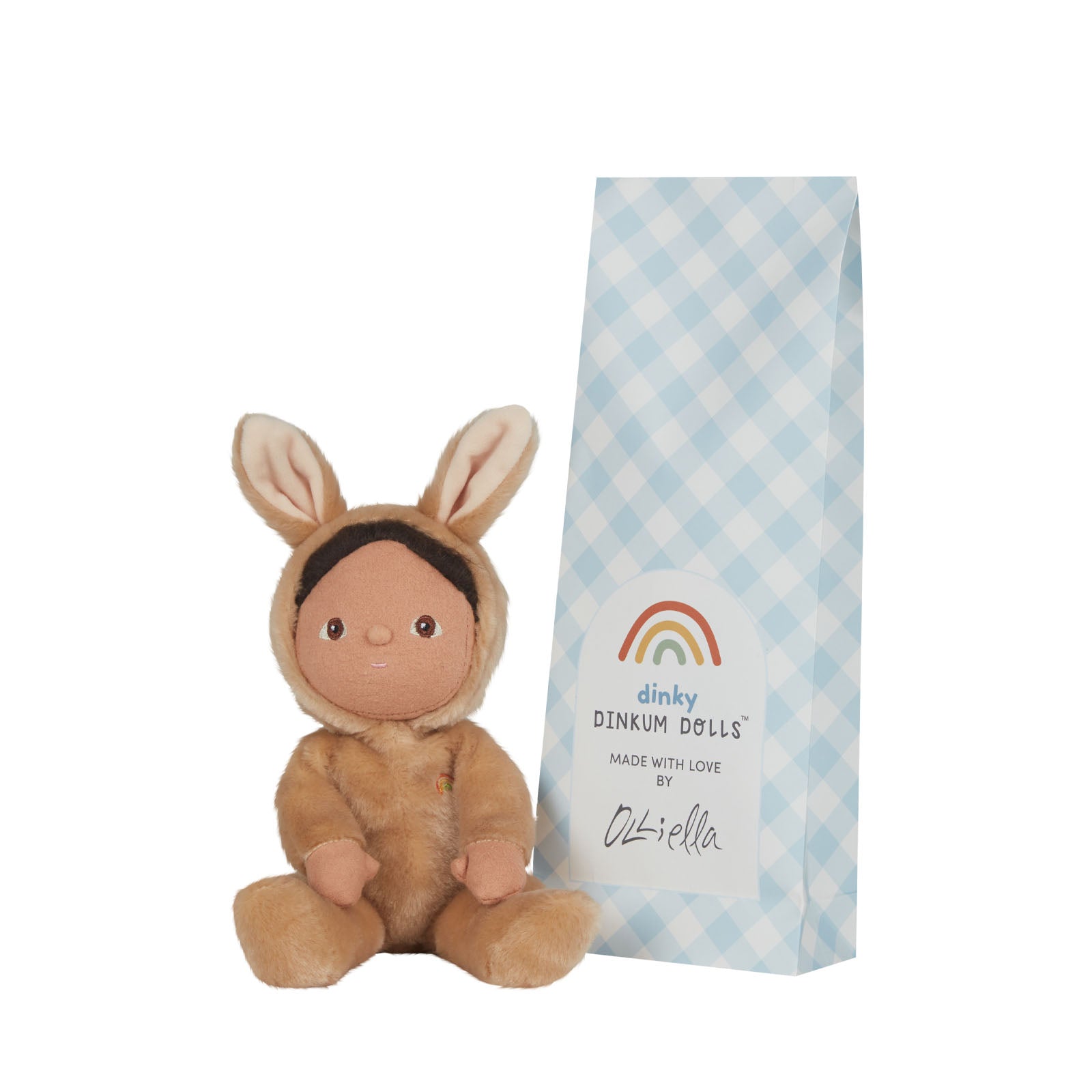 Dinky Dinkum Doll - Bucky Bunny Latte