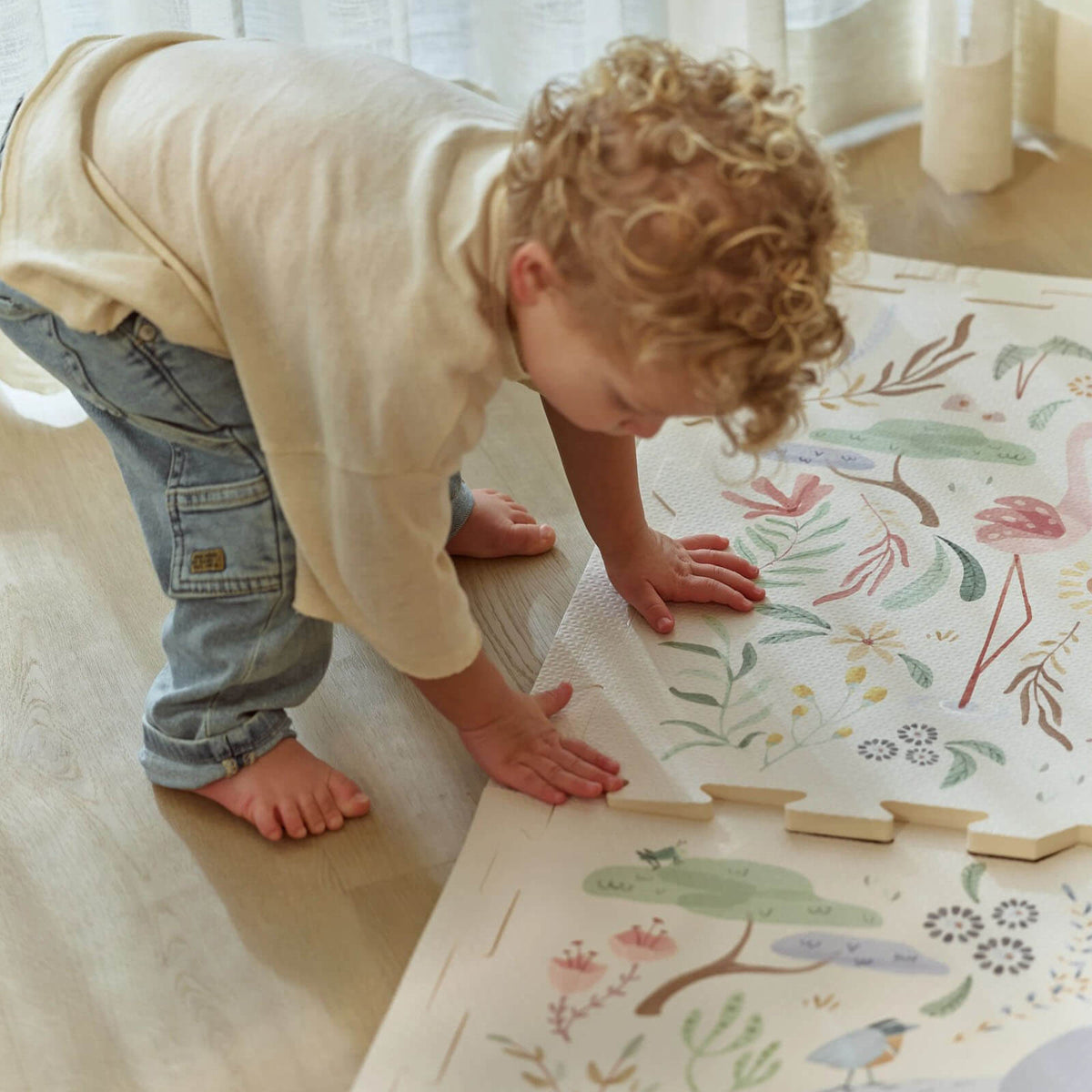 Play Foam Mat XL - Safari Friends