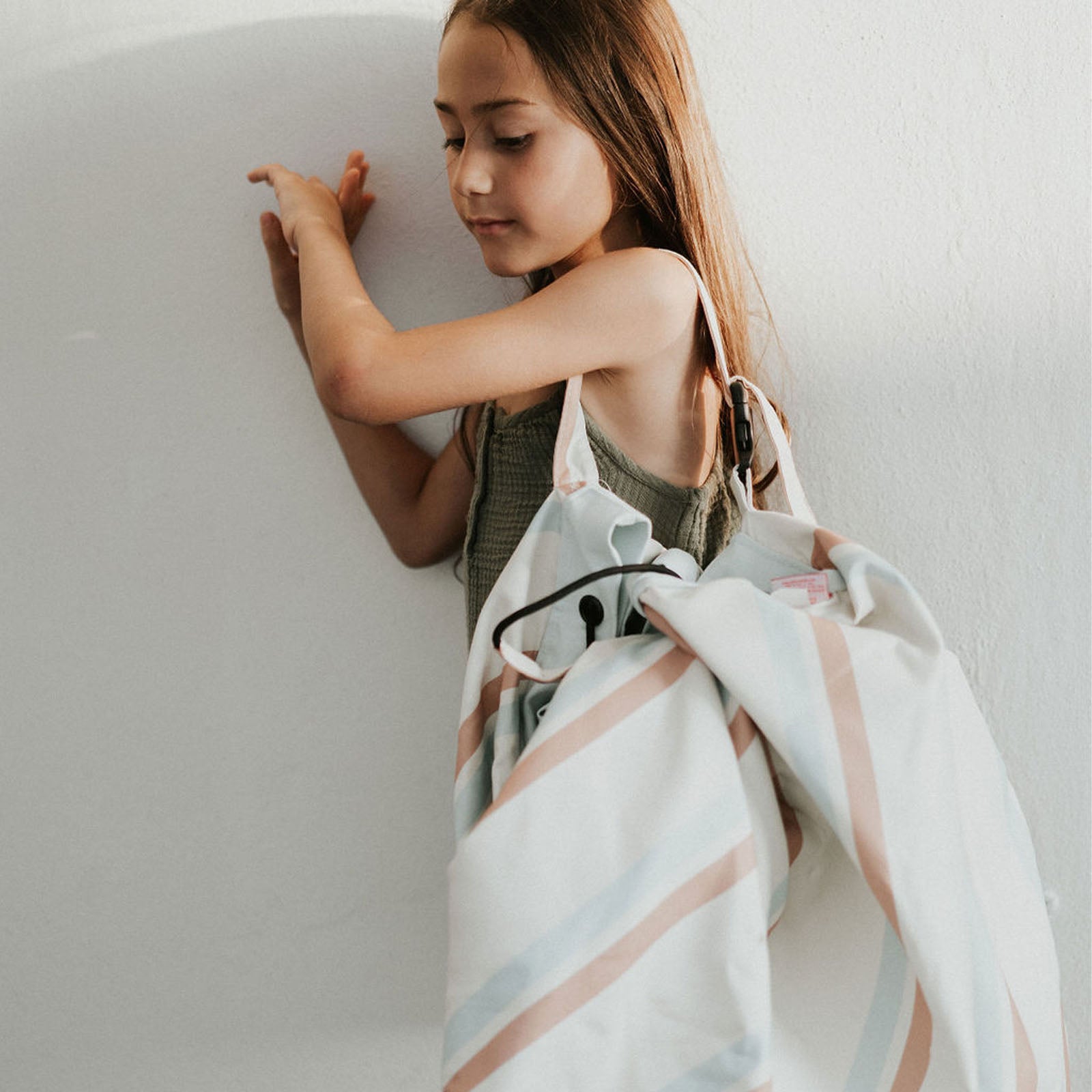 Stripes Toy Storage Bag / Playmat