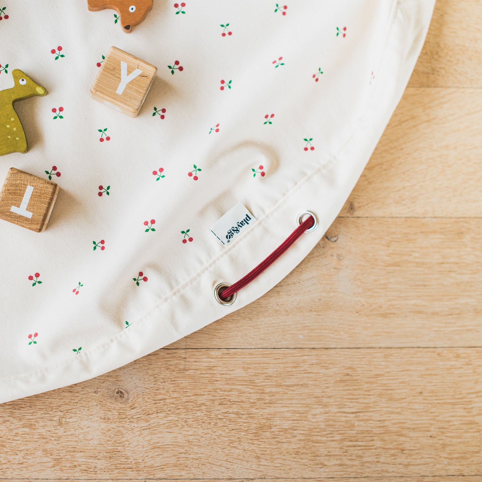 Cherry Cherry Toy Storage Bag / Playmat