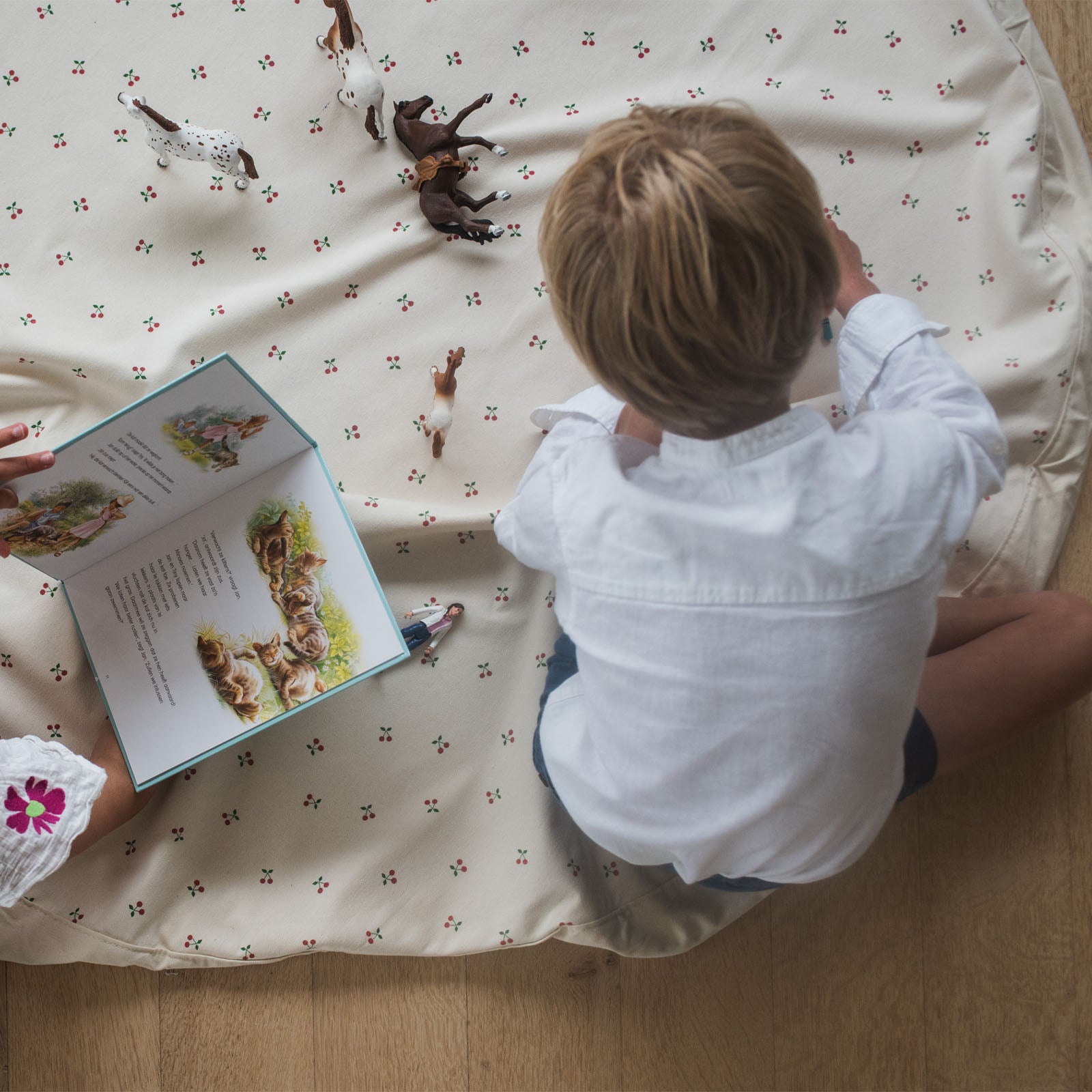 Cherry Cherry Toy Storage Bag / Playmat