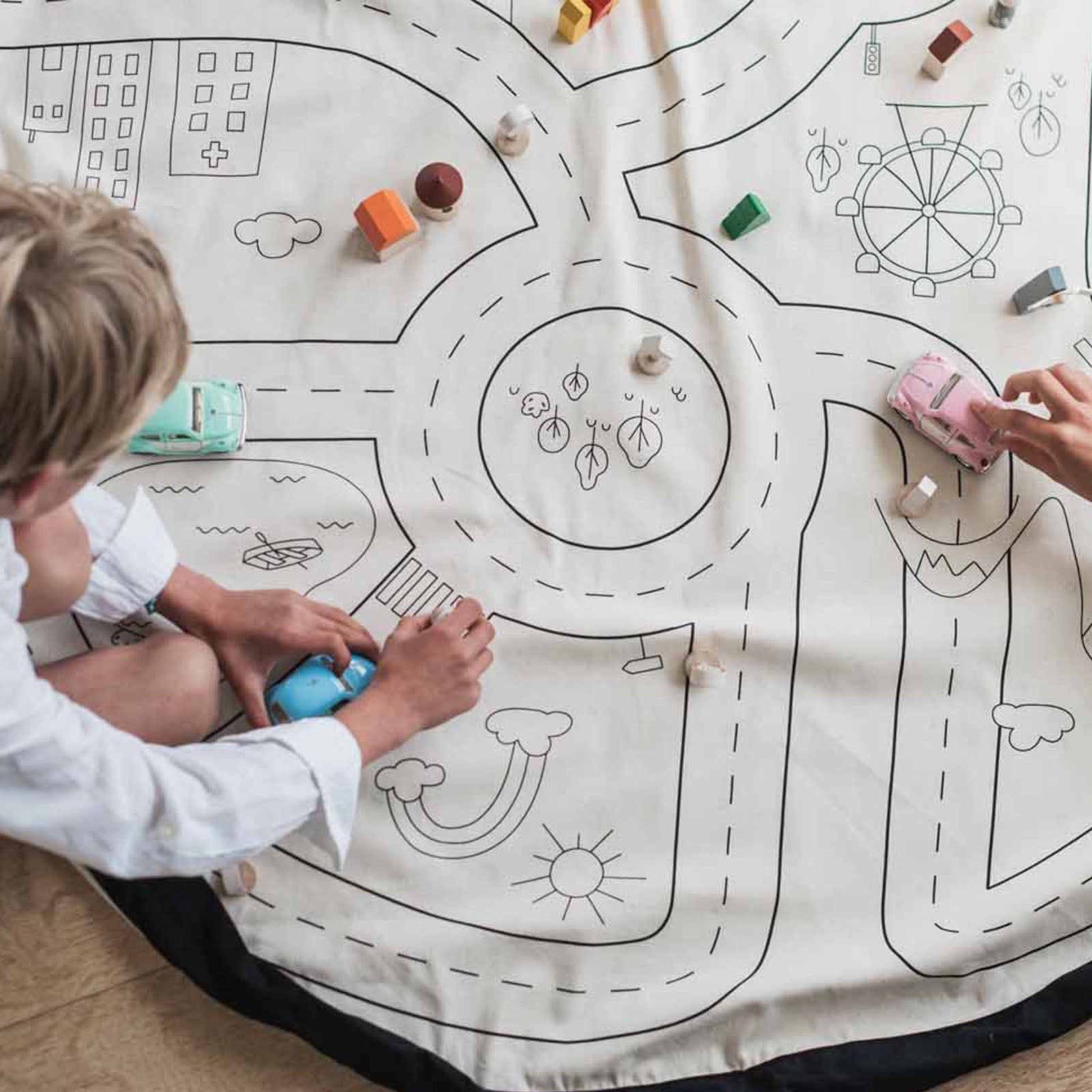 Playville Toy Storage Bag / Playmat