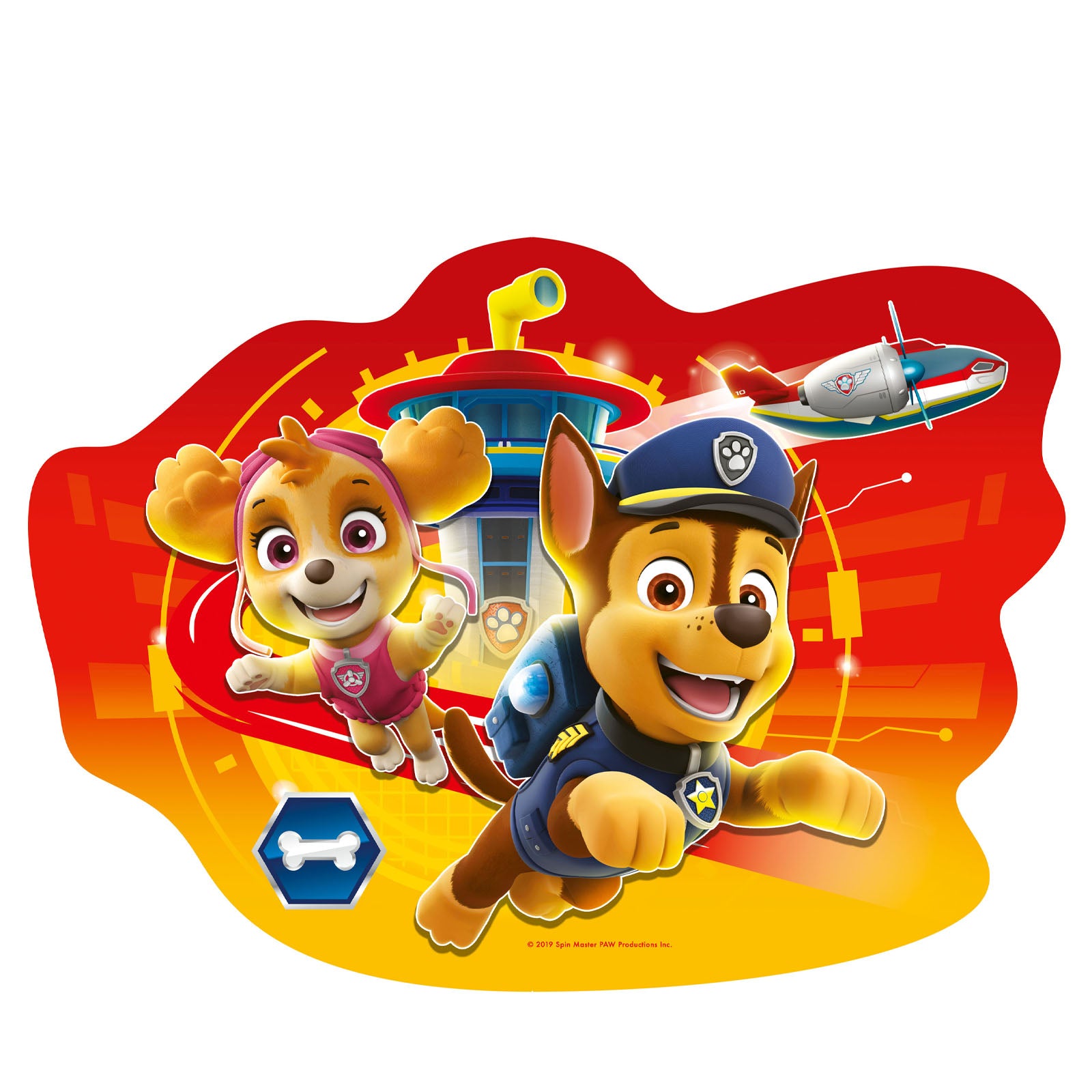 Paw Patrol Family Time - 4 Shaped Puzzles In a Box
