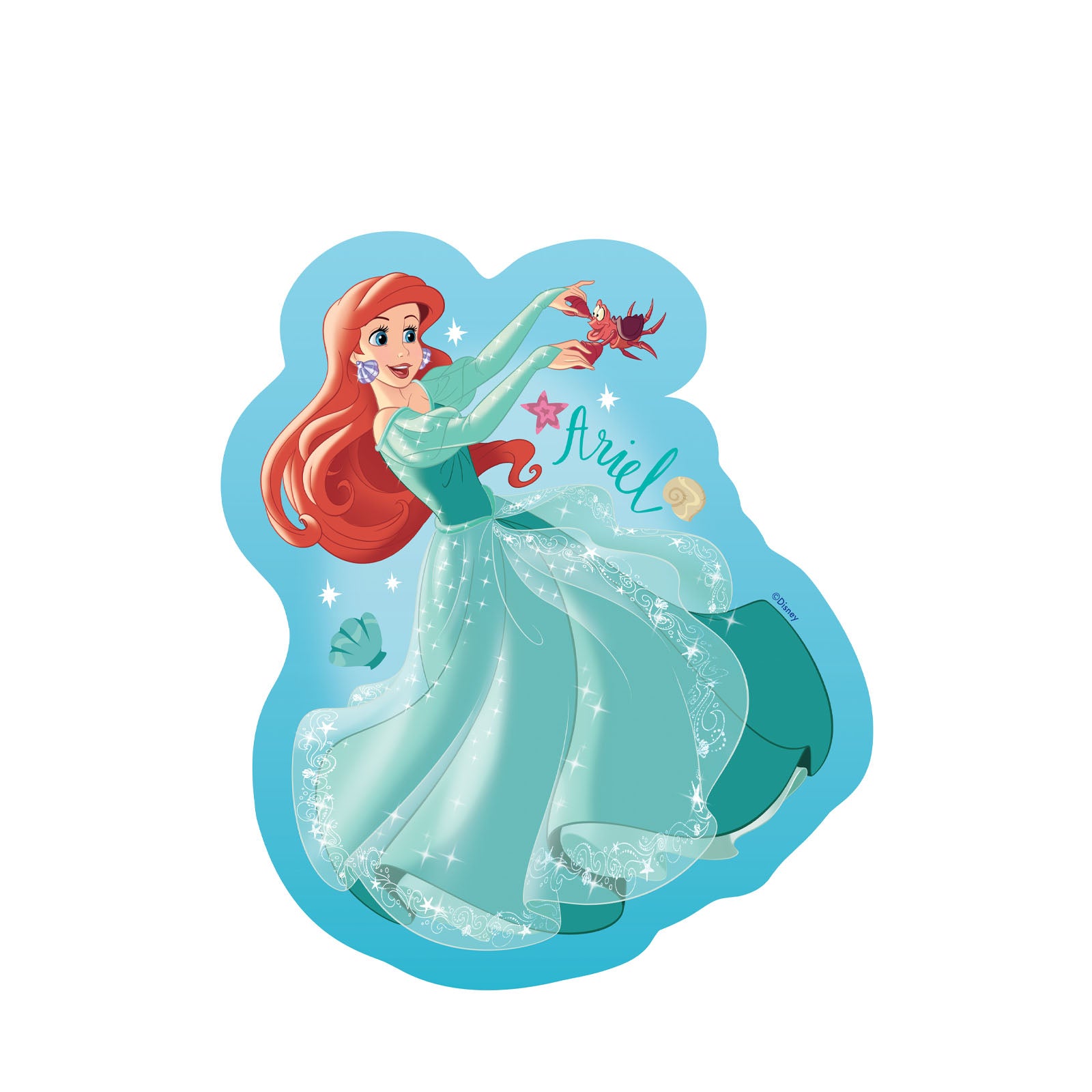 Disney Princess - 4 Shaped Puzzles In a Box