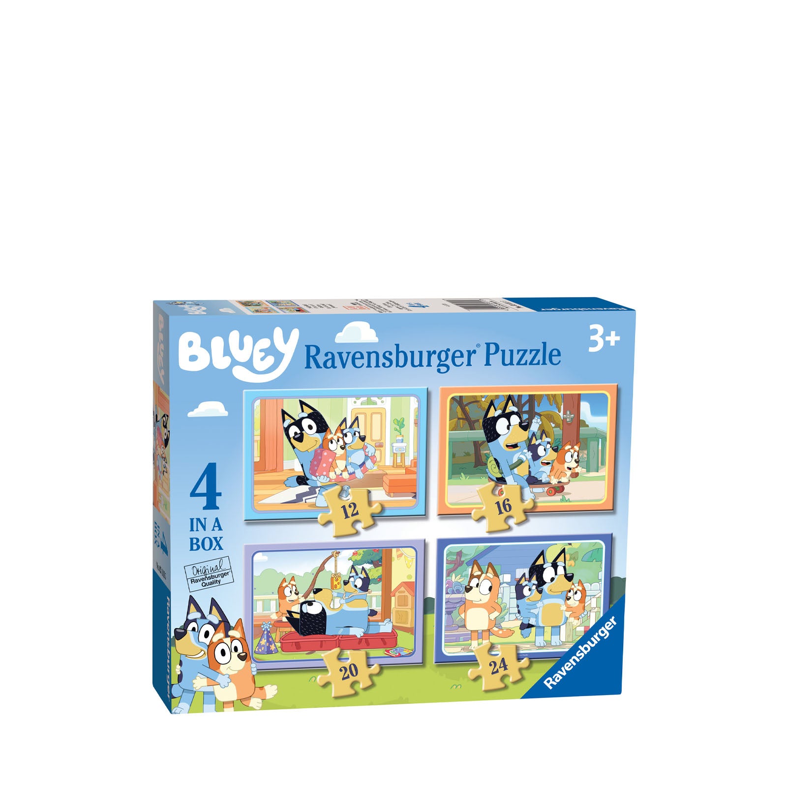 Bluey - 4 Puzzles In a Box