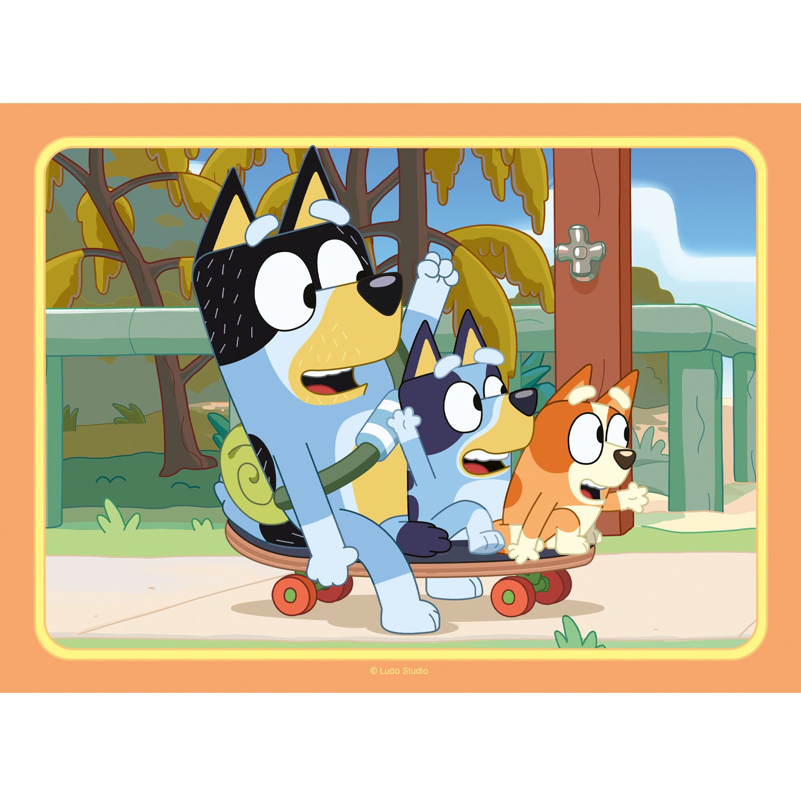 Bluey - 4 Puzzles In a Box