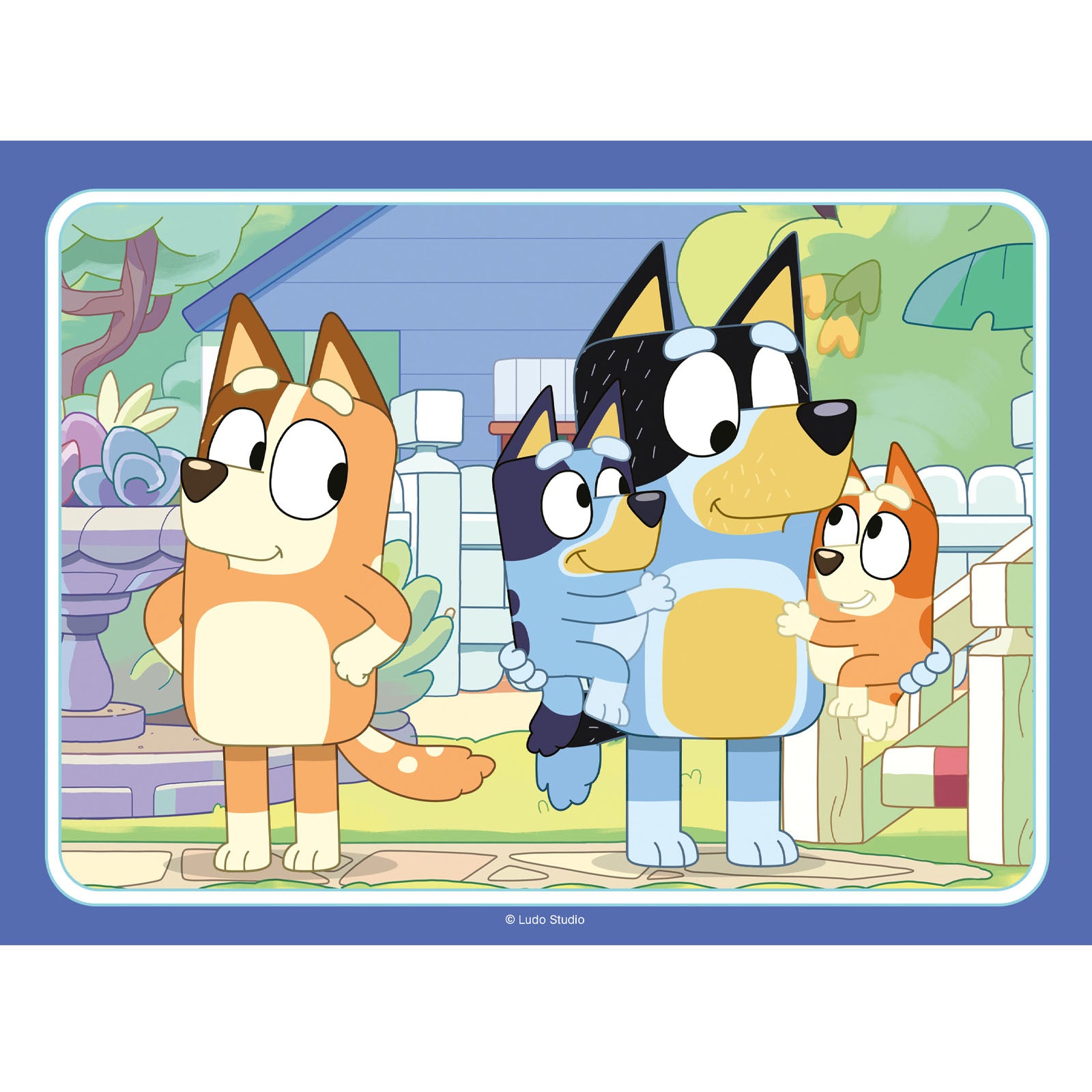 Bluey - 4 Puzzles In a Box