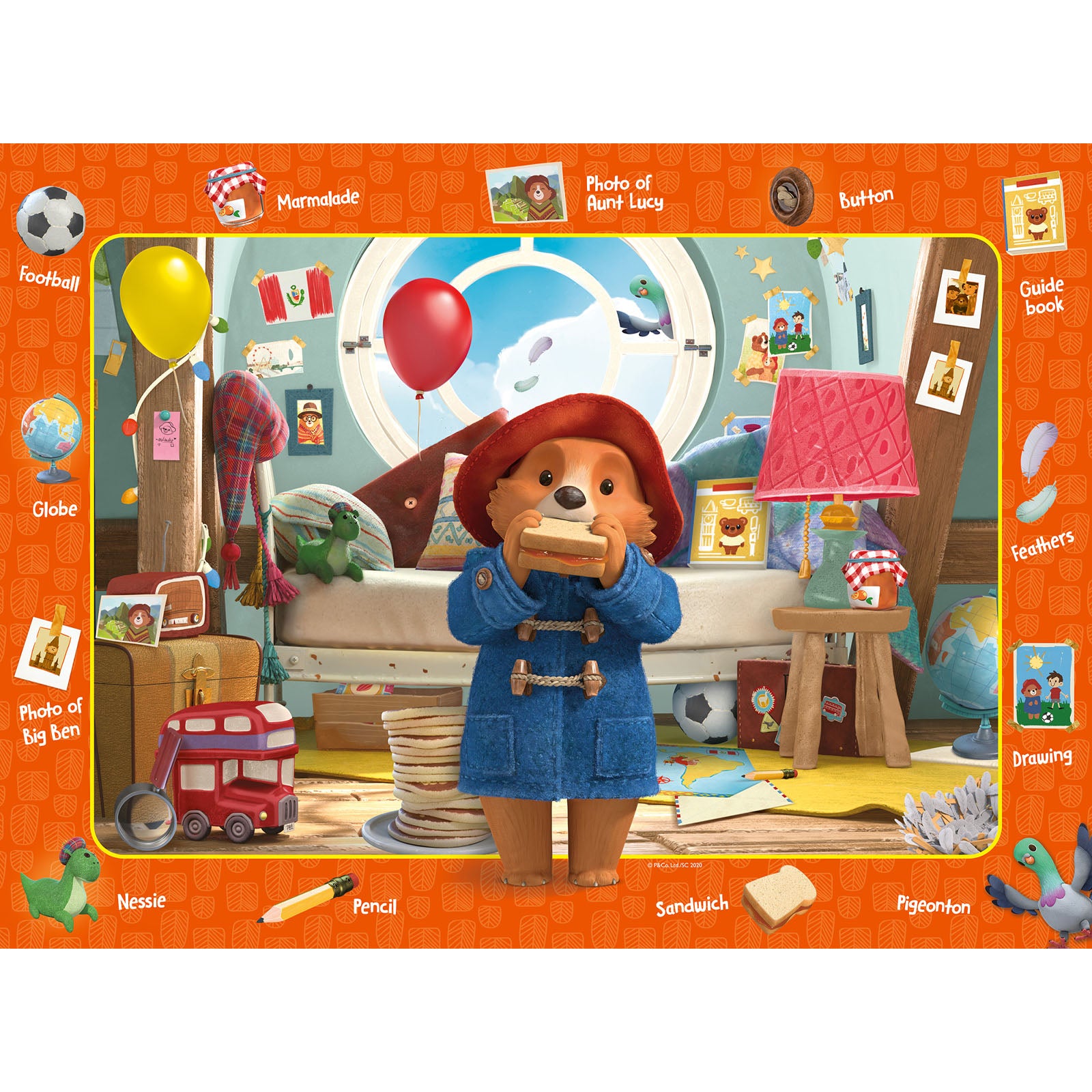 Paddington Bear - 16 Piece Floor Puzzle
