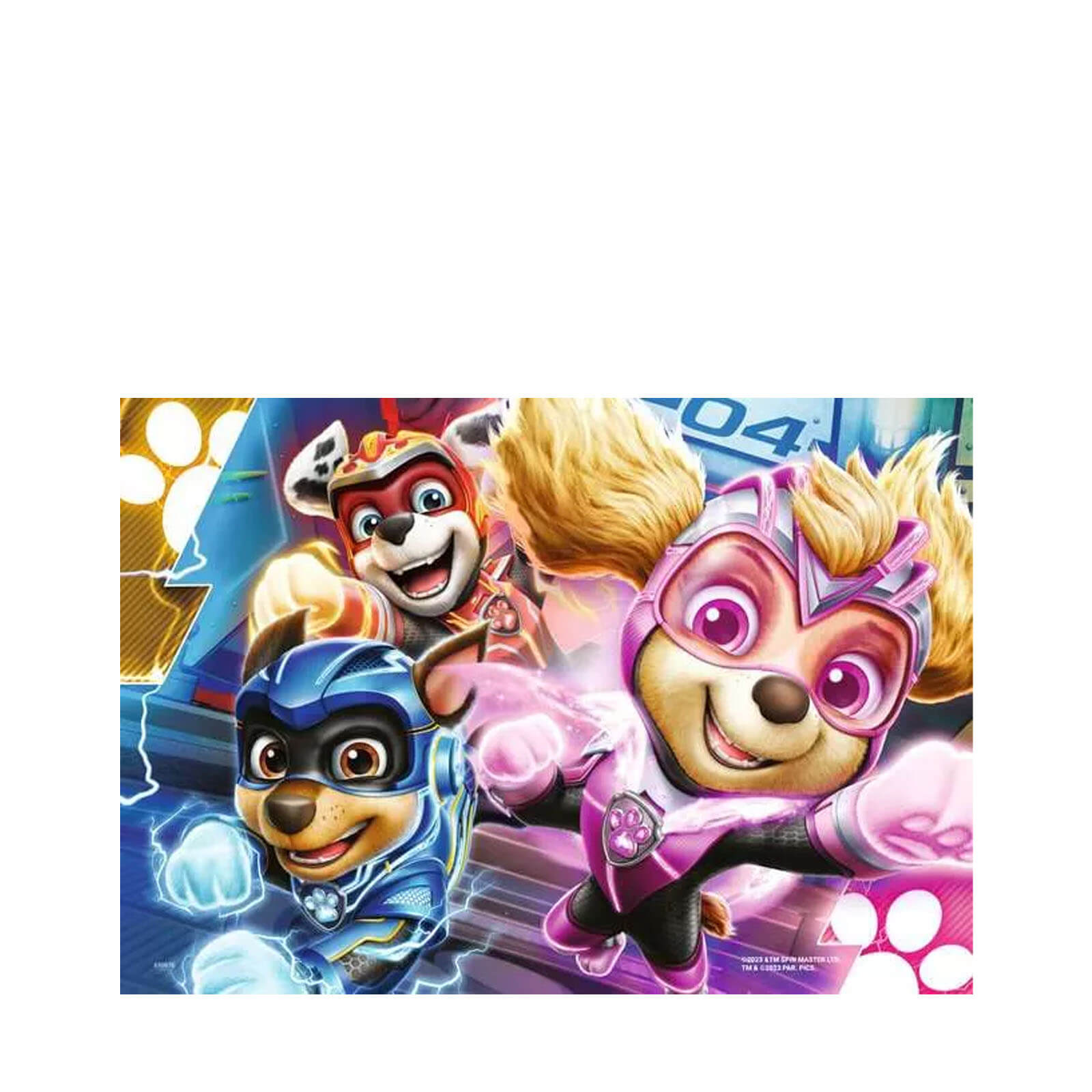 Paw Patrol The Mighty Movie - 2 x 12 Piece Puzzles