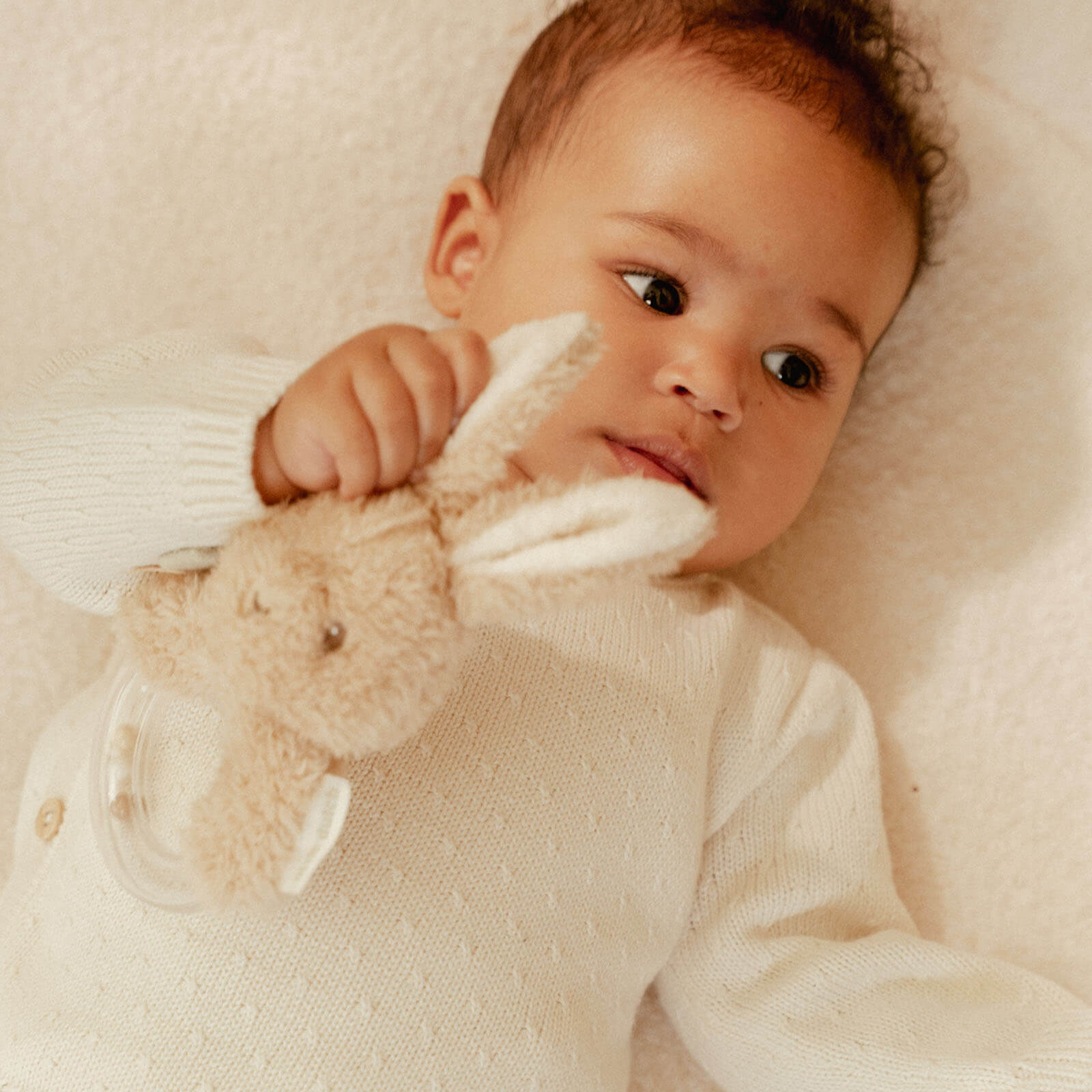 Ring Rattle - Newborn Naturals Bunny