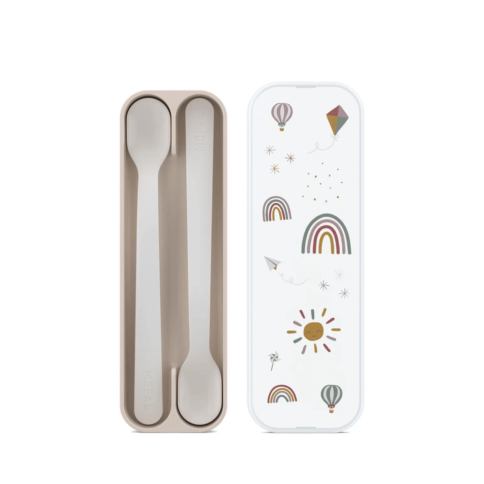 Feeding Spoon 2 Piece Set - Sunshine and Rainbows