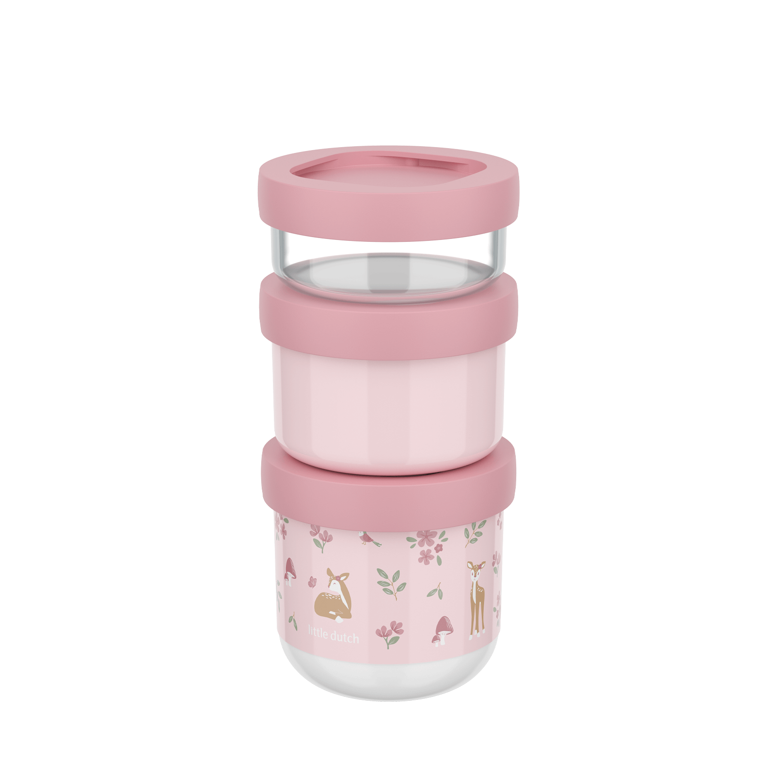 Snack Box Stack 3 Piece Set - Fairy Garden