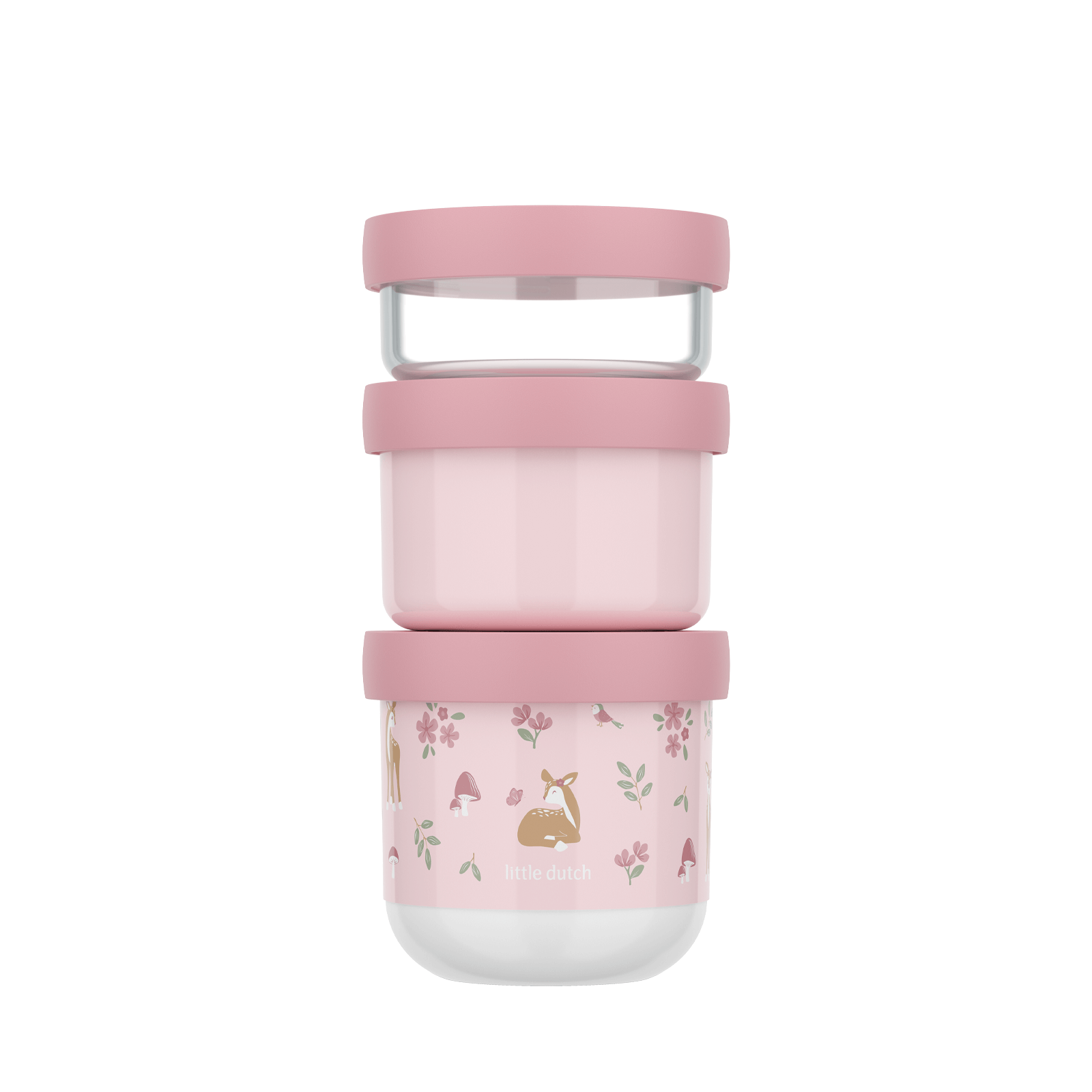 Snack Box Stack 3 Piece Set - Fairy Garden