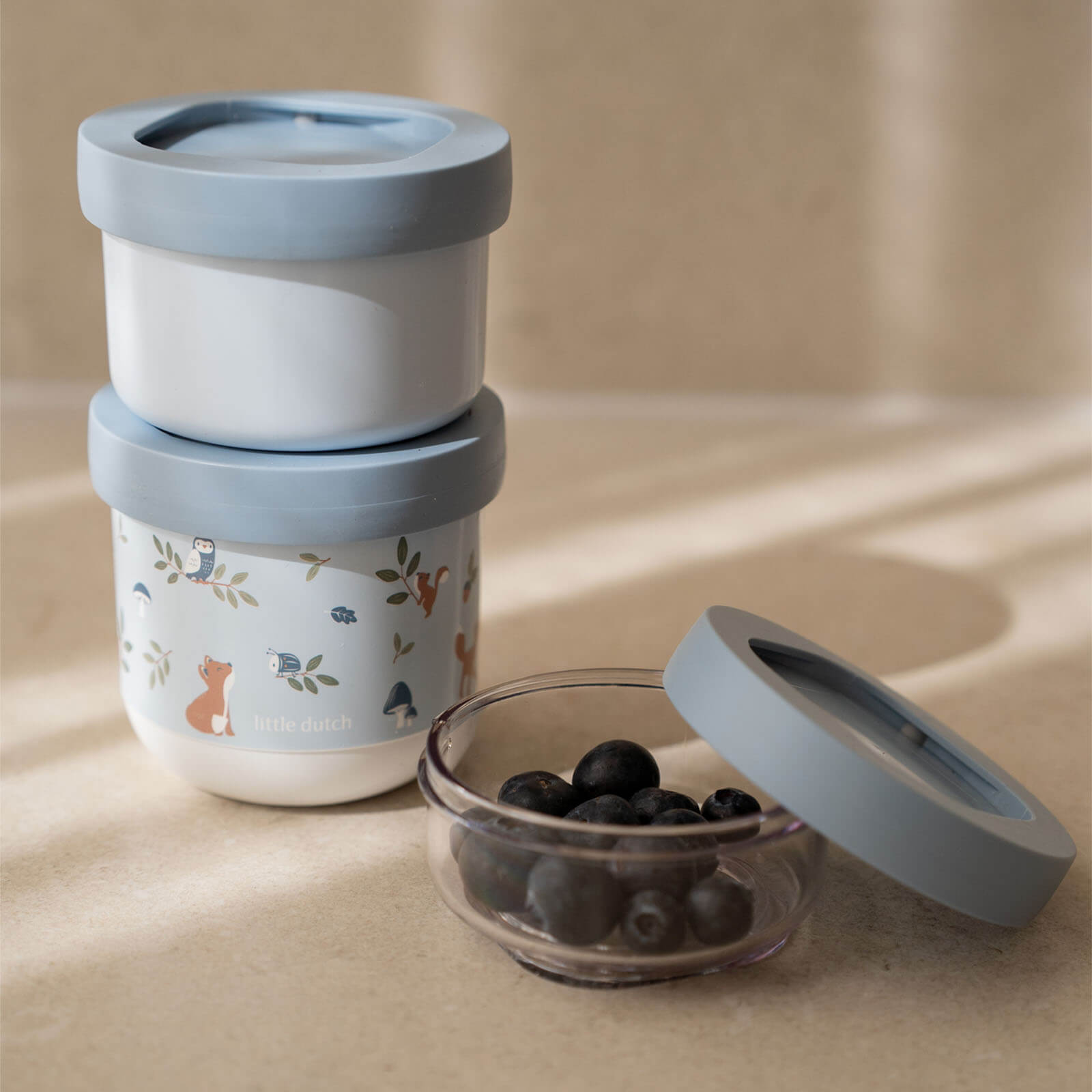 Snack Box Stack 3 Piece Set - Forest Friends