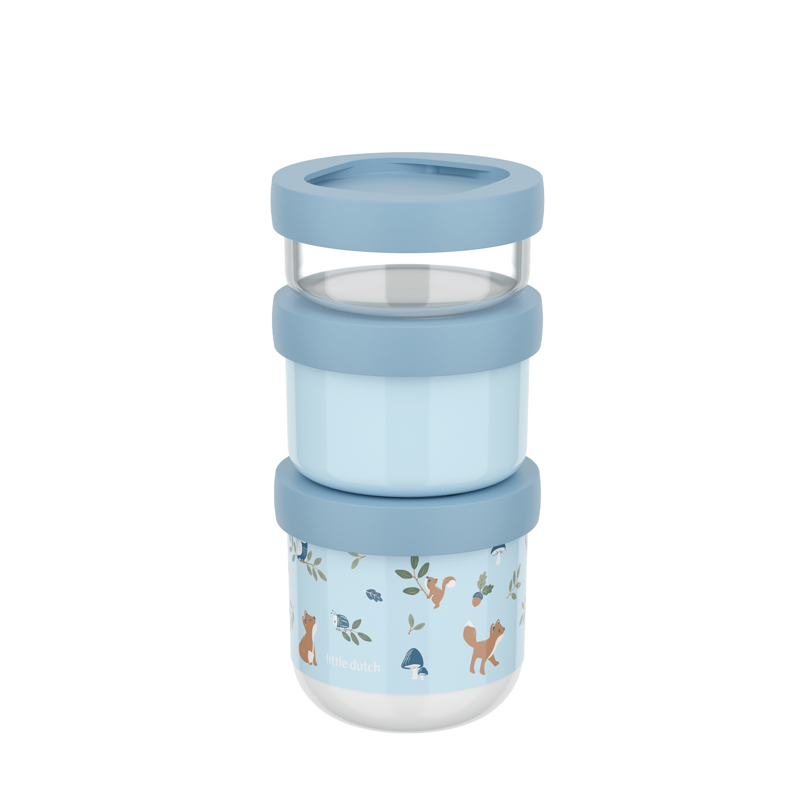 Snack Box Stack 3 Piece Set - Forest Friends