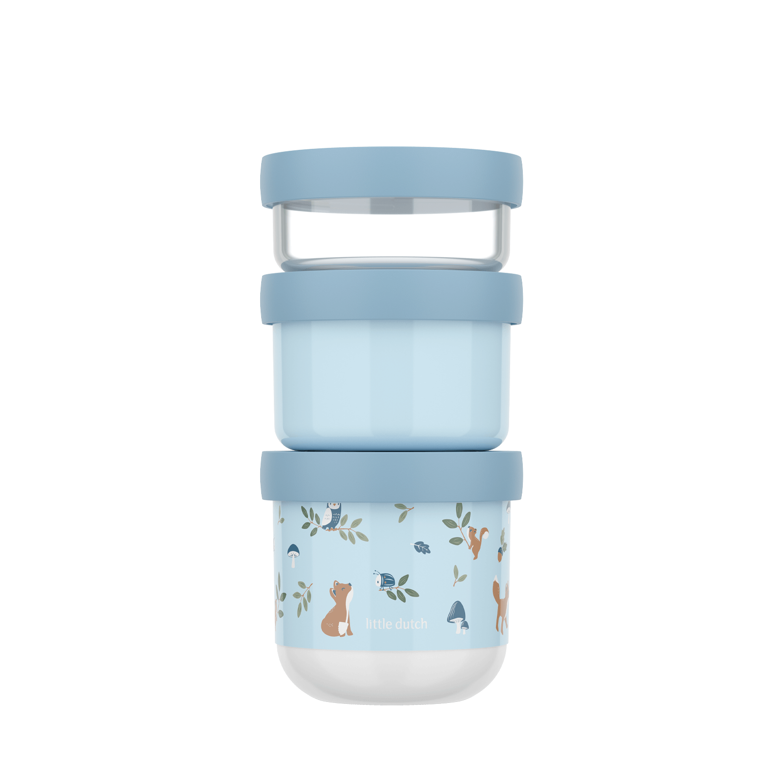 Snack Box Stack 3 Piece Set - Forest Friends