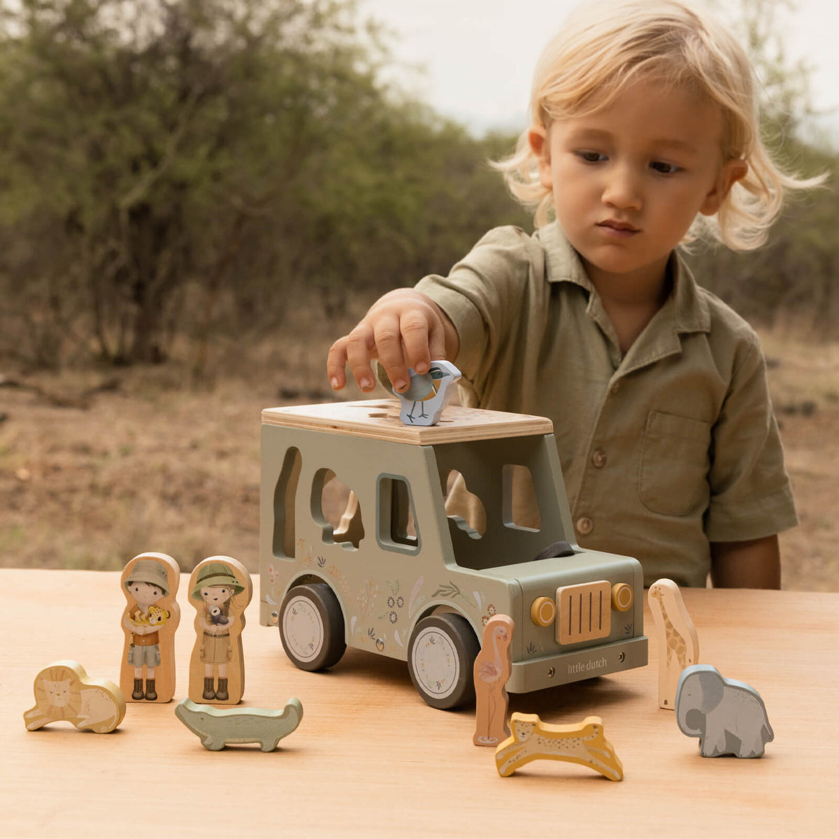 Shape Sorter Safari Car