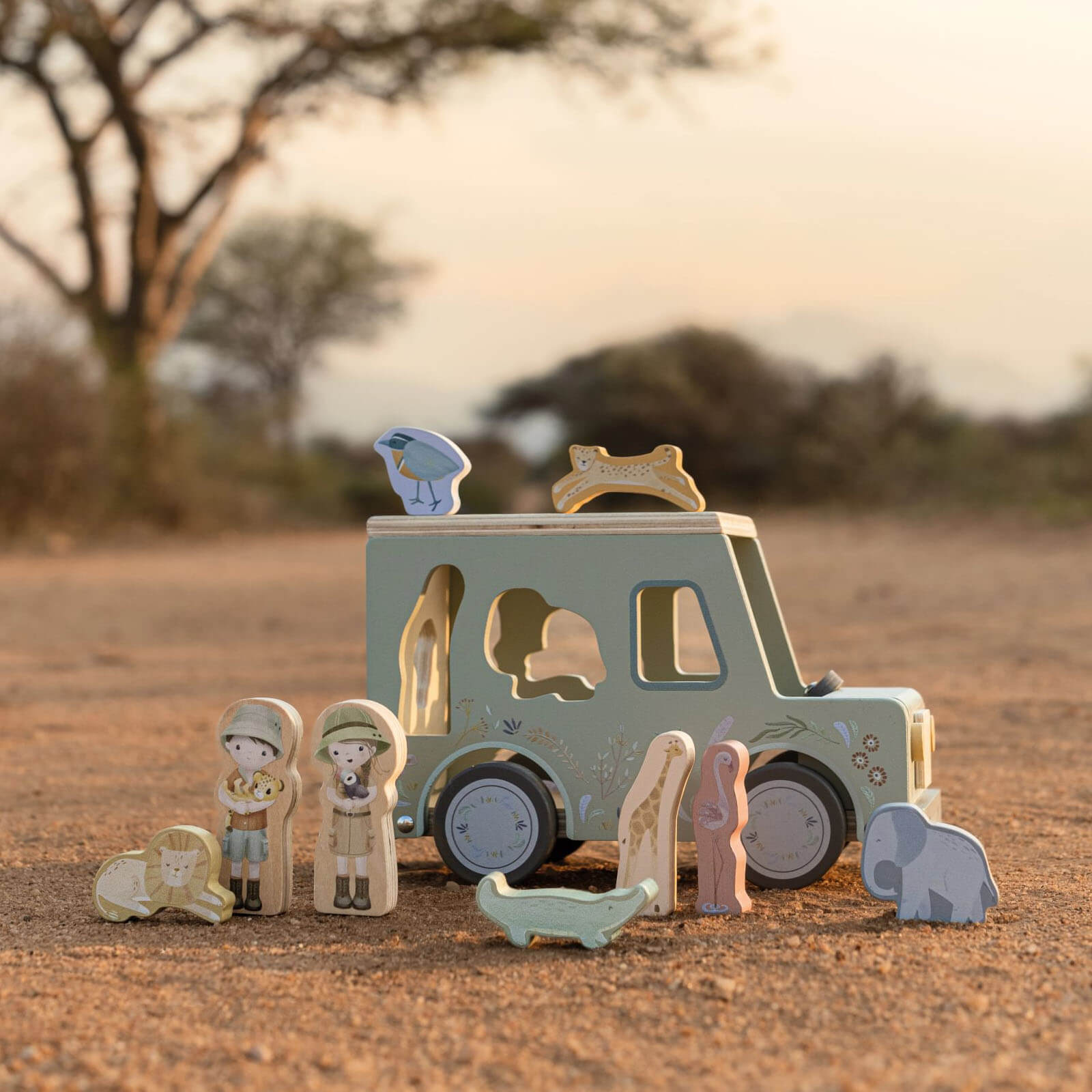 Shape Sorter Safari Car