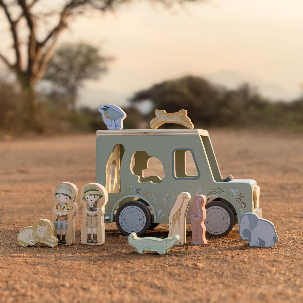 Shape Sorter Safari Car