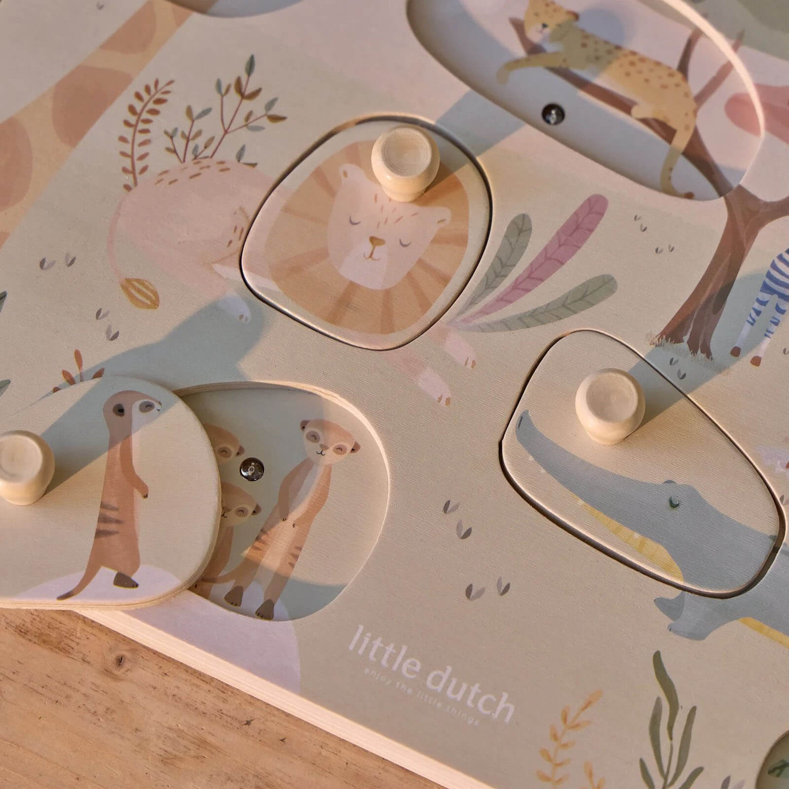 Sound Puzzle - Safari Friends
