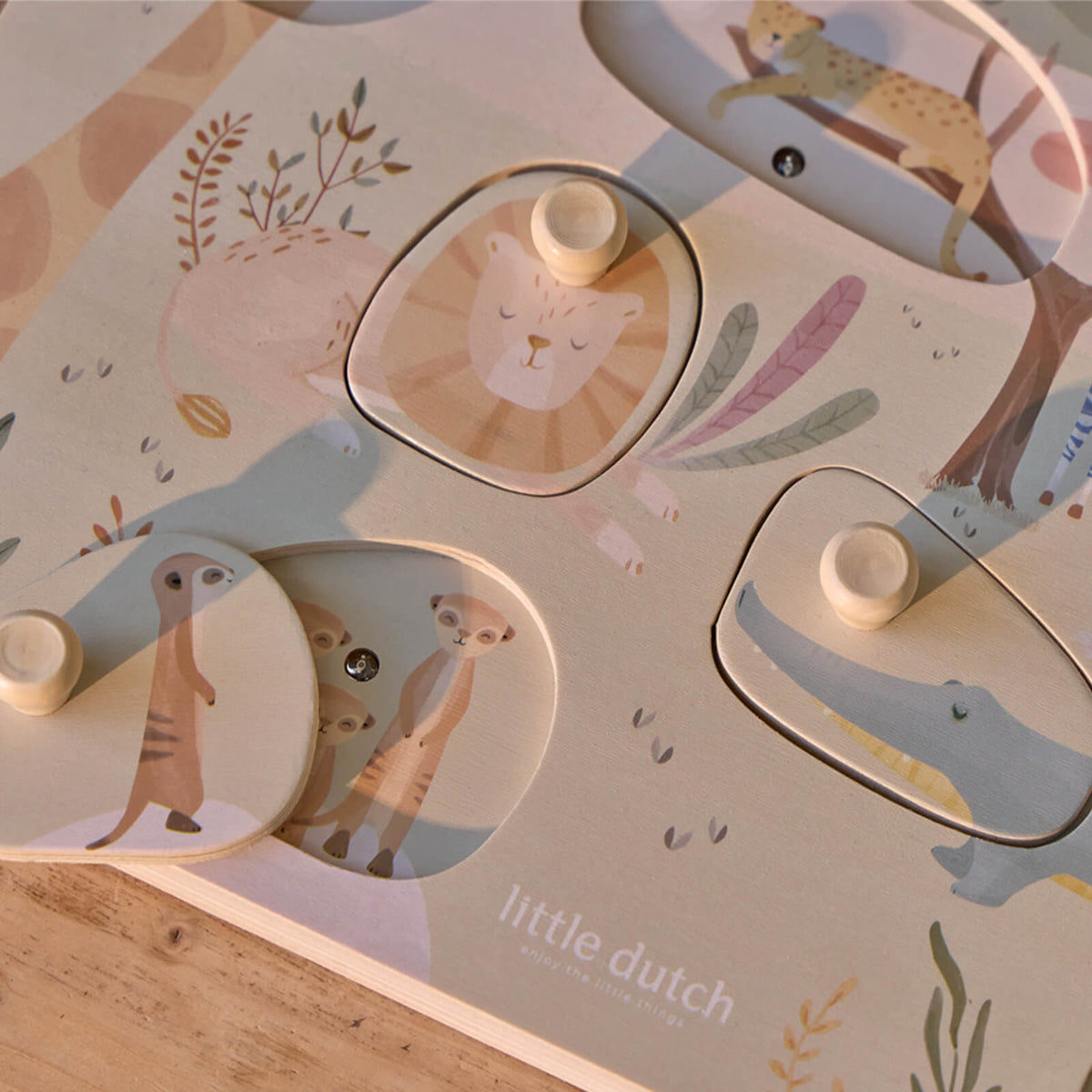 Sound Puzzle - Safari Friends