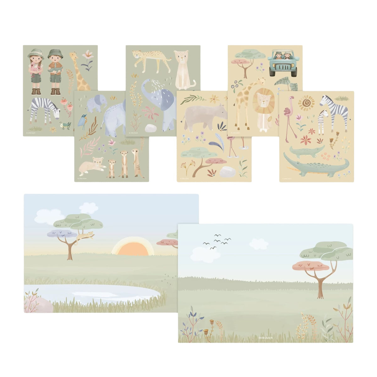 Sticker Booklet - Safari Friends