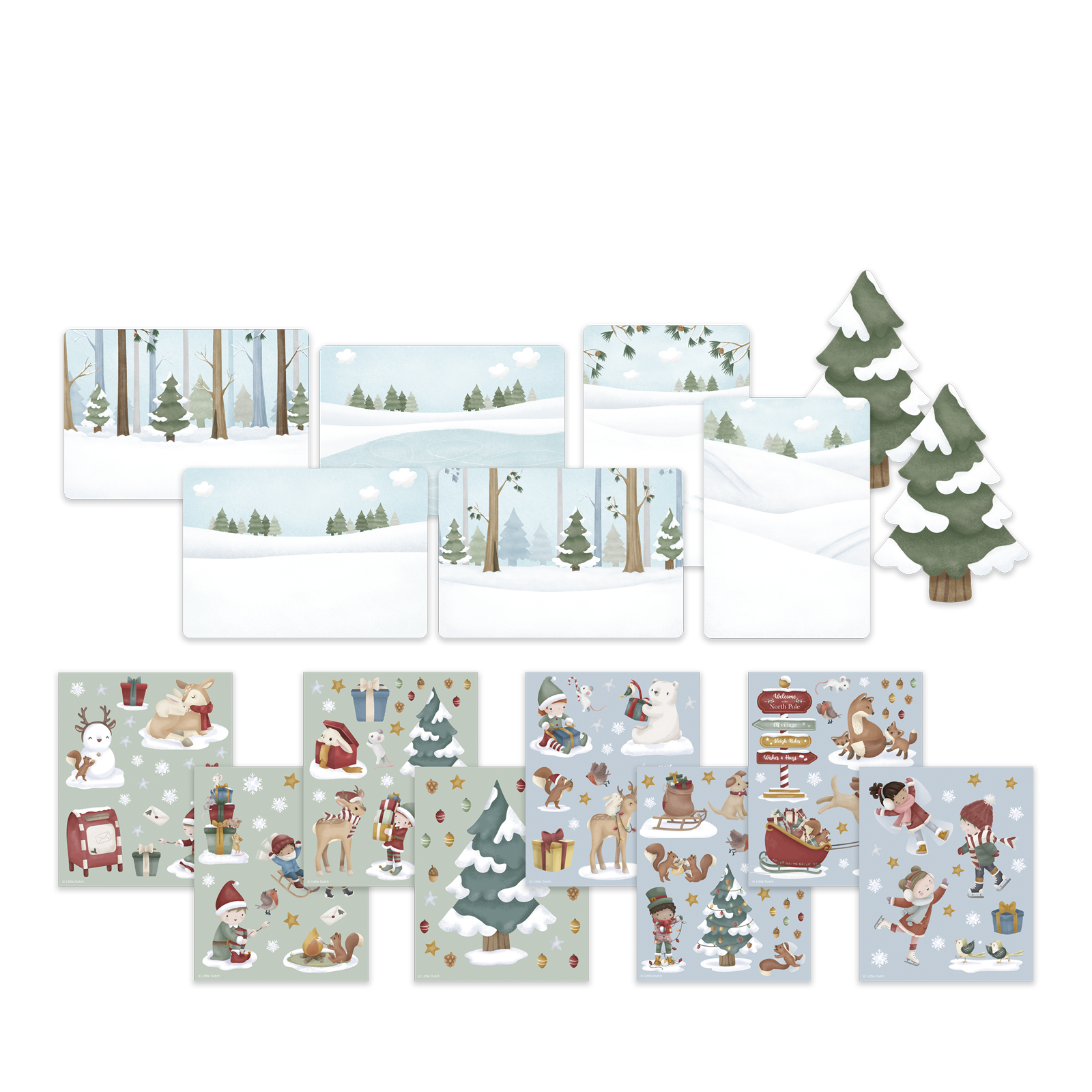 Christmas Cards and Stickers