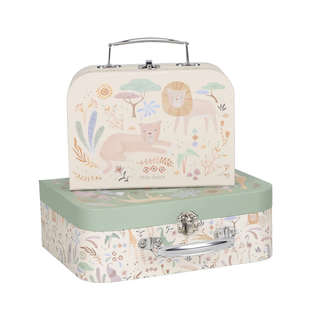 Suitcase Set - Safari Friends
