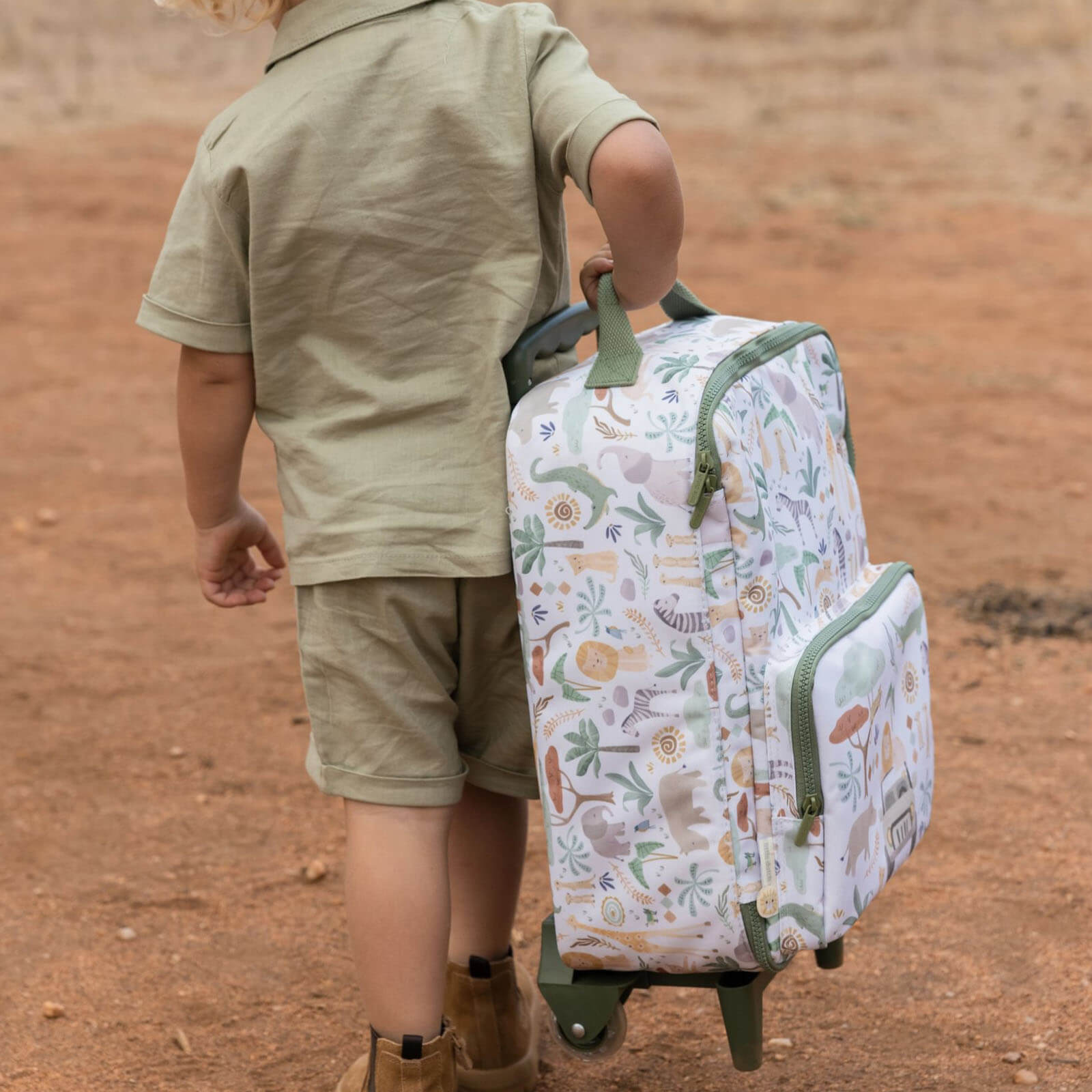 Travel Suitcase - Safari Friends