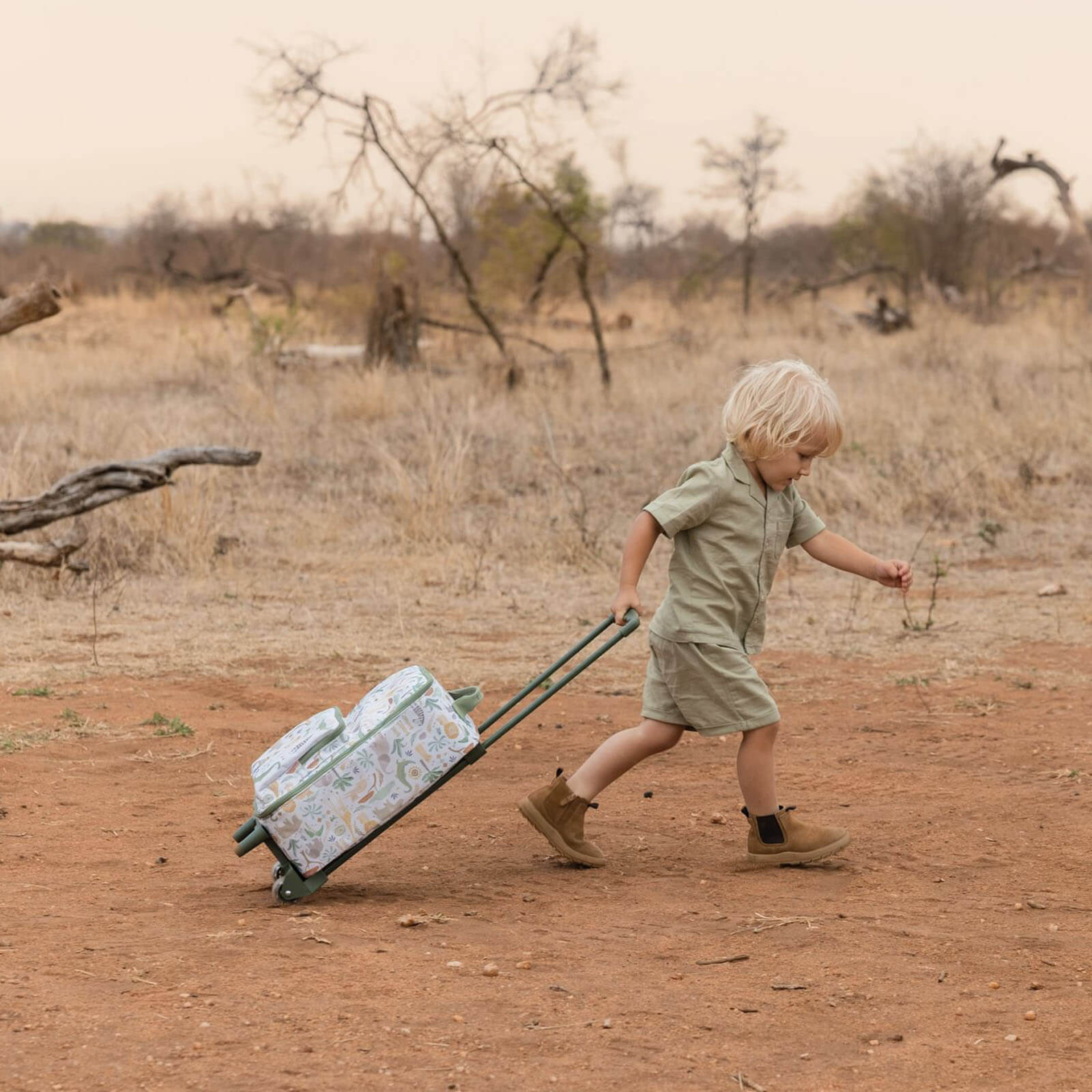 Travel Suitcase - Safari Friends