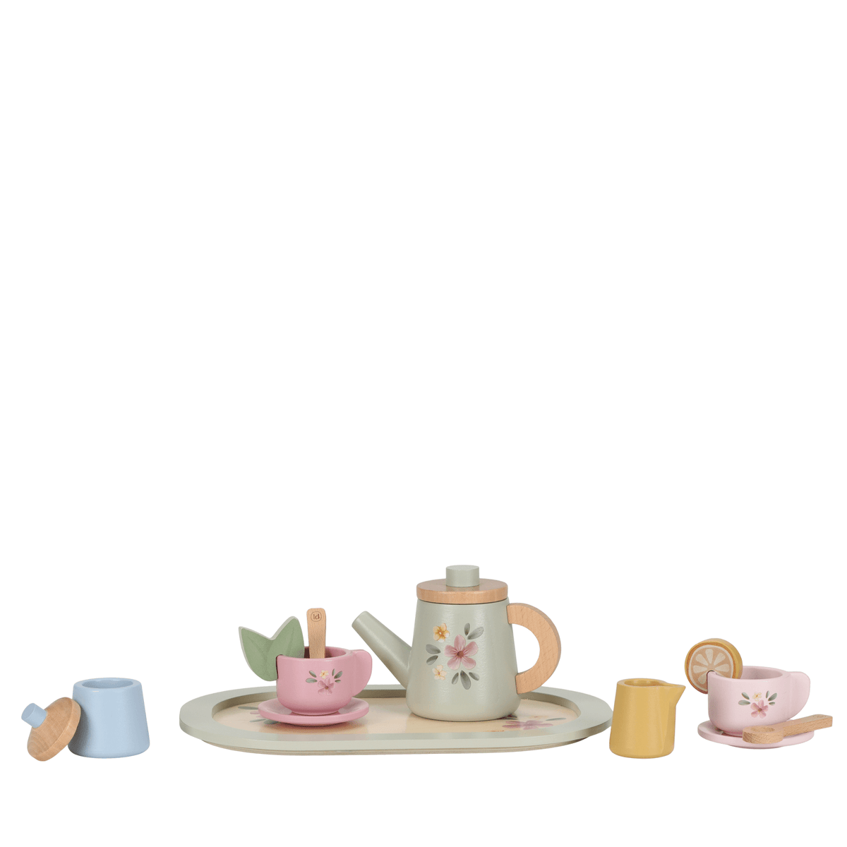 Wooden Tea Set - 12 Pieces