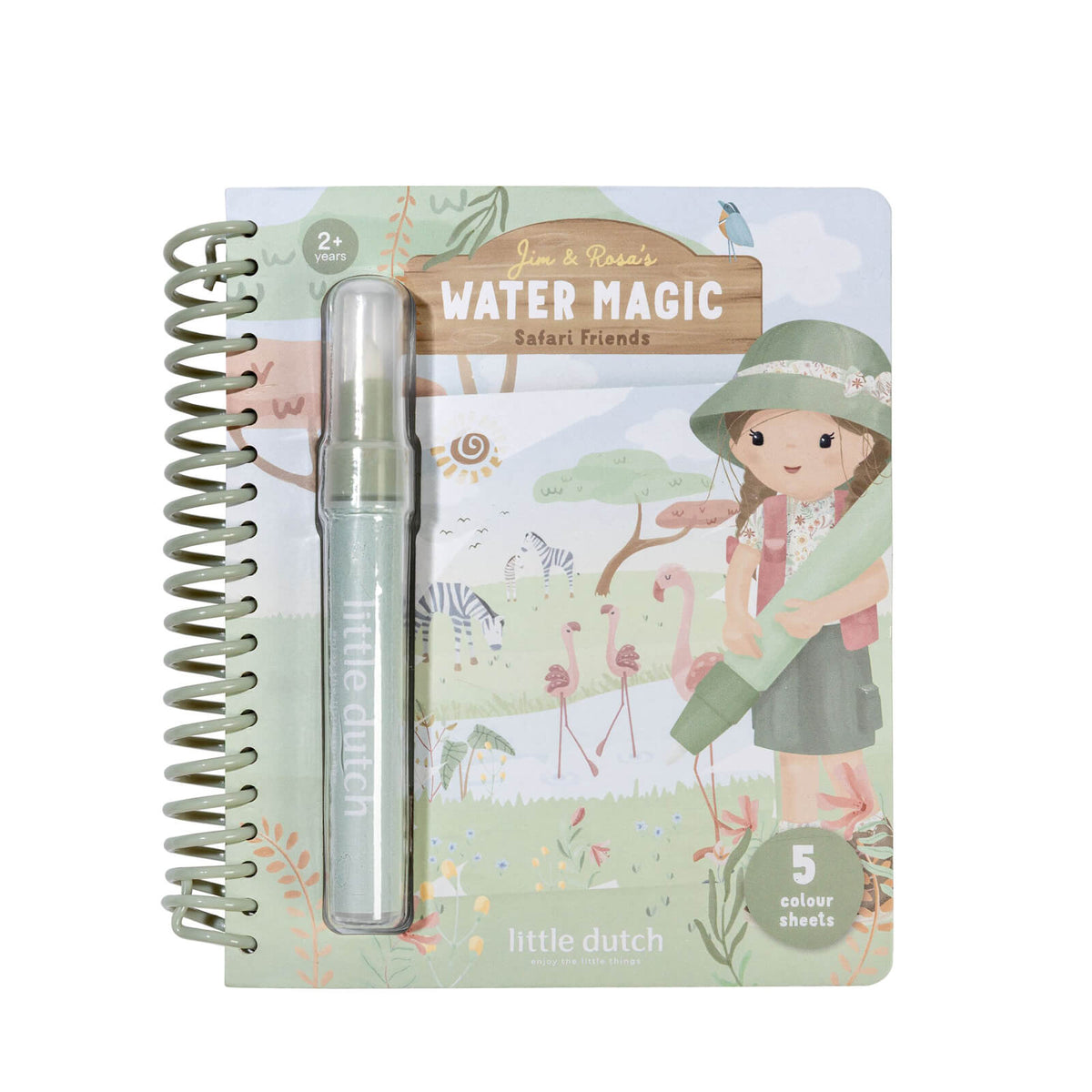 Water Magic Book - Safari Rosa