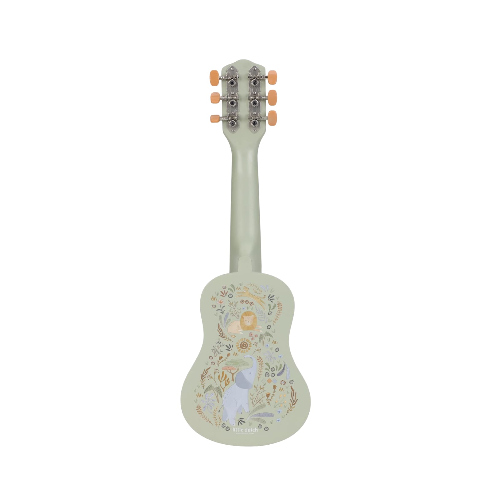Wooden Guitar - Green - Safari Friends