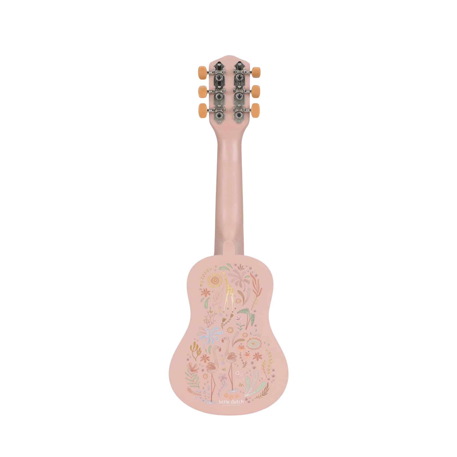 Wooden Guitar - Pink - Safari Friends