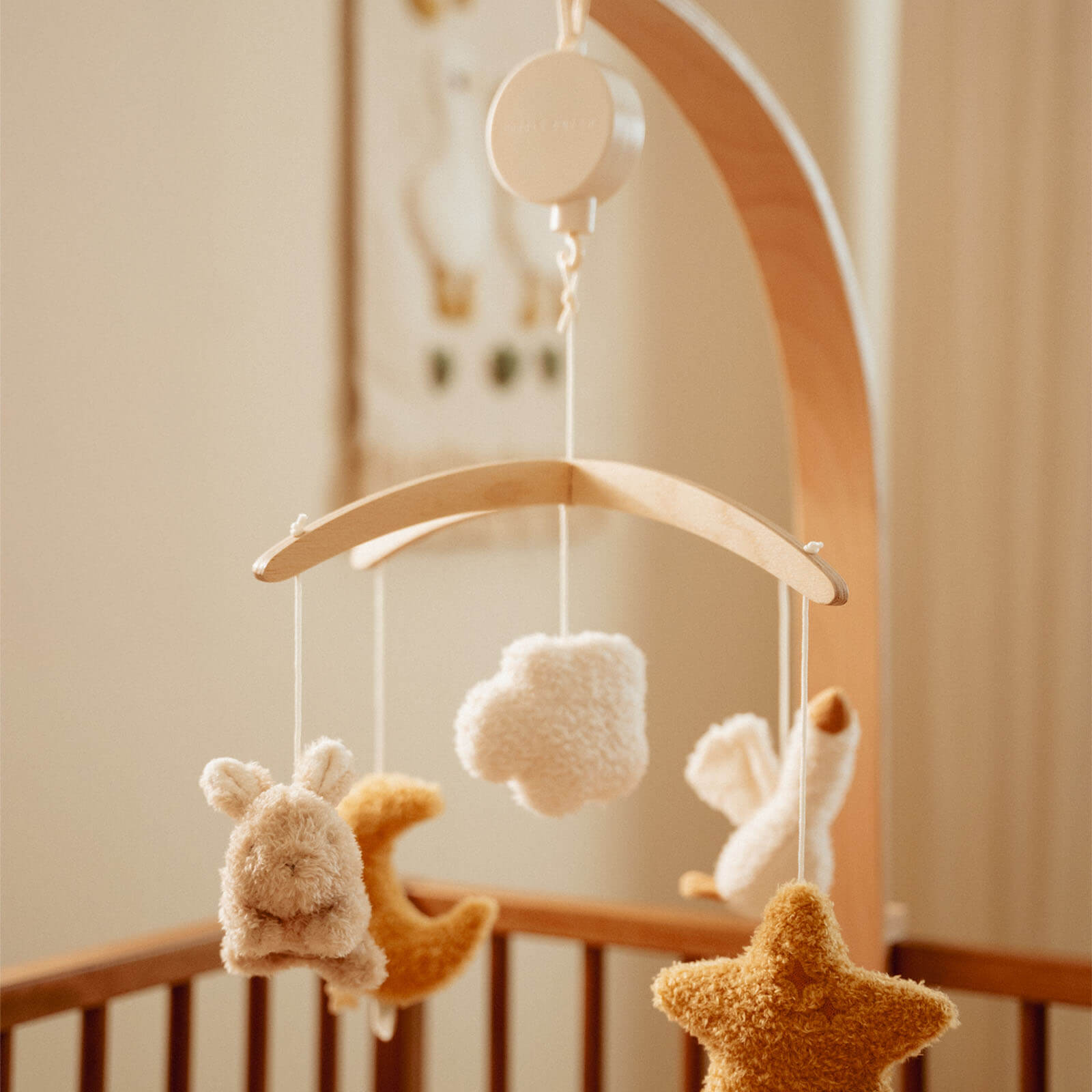Music Cot Mobile - Newborn Naturals